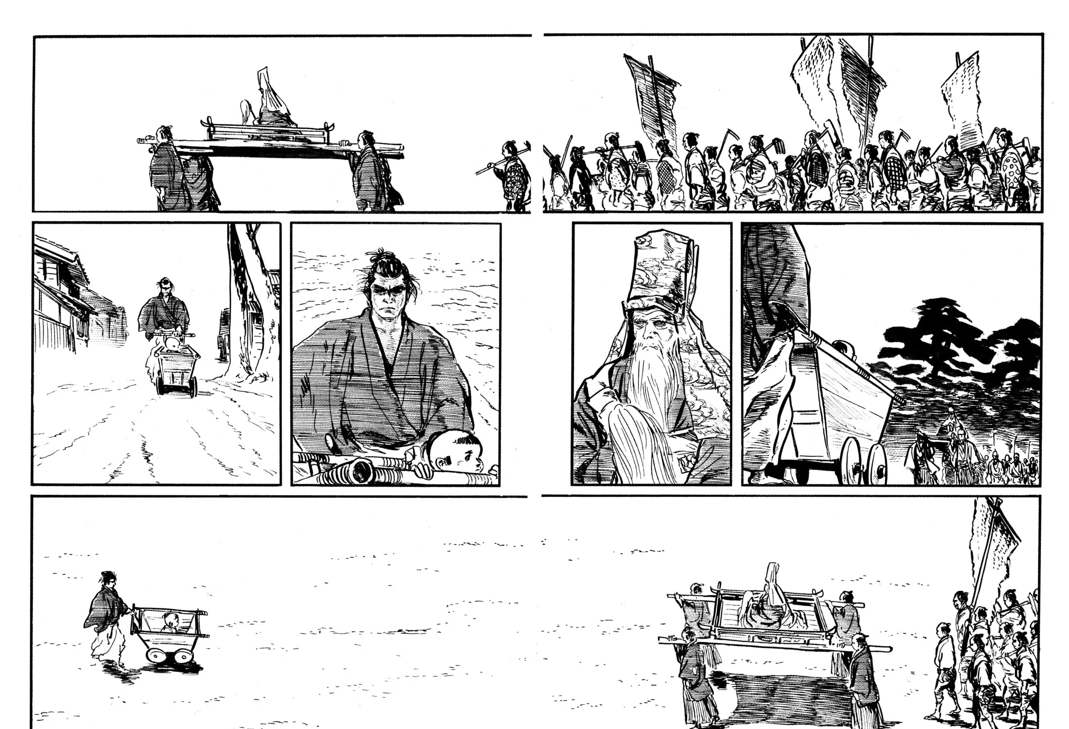 Read Lone Wolf and Cub chapter 13 image 50 on Lezhin