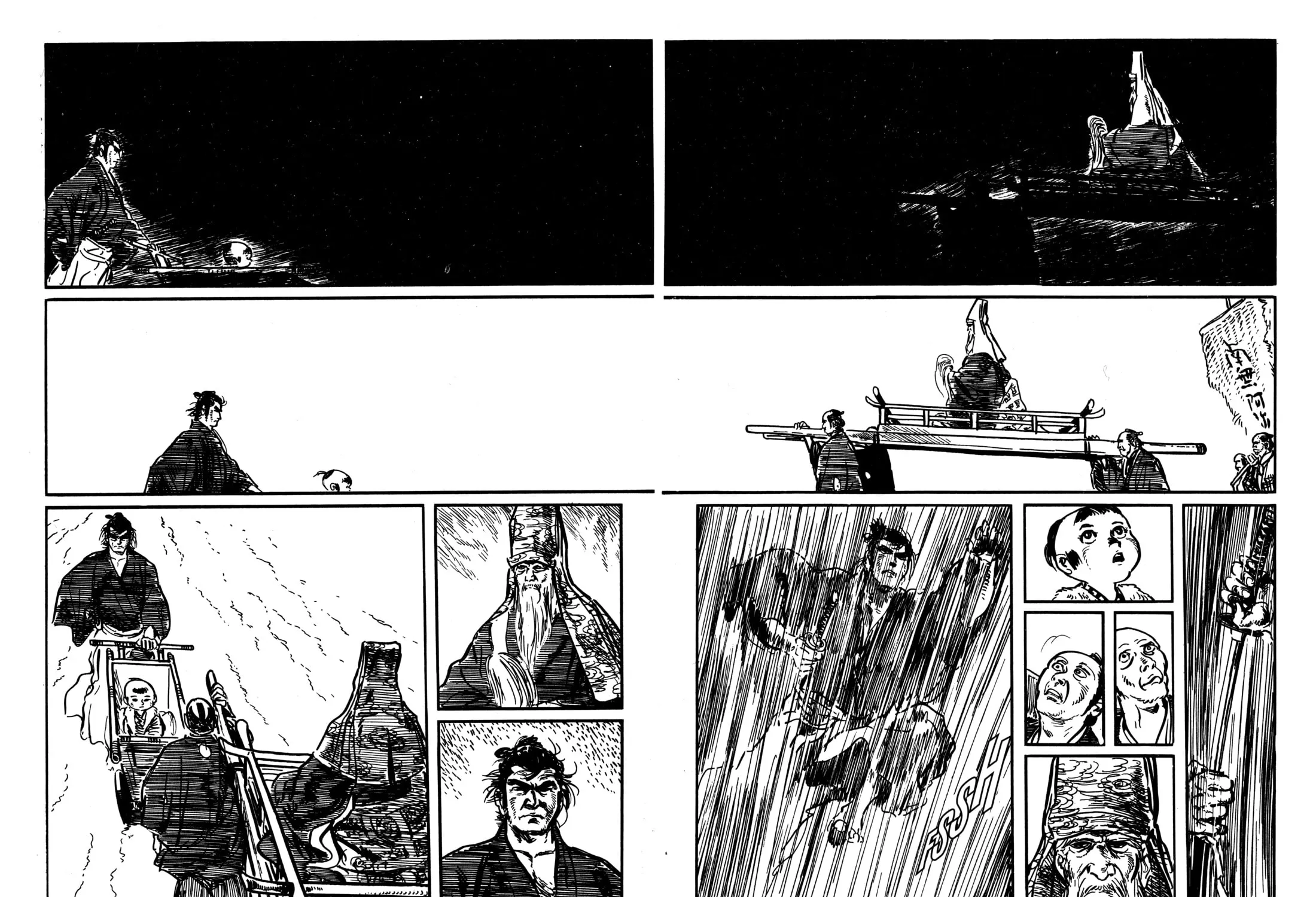 Read Lone Wolf and Cub chapter 13 image 74 on Lezhin