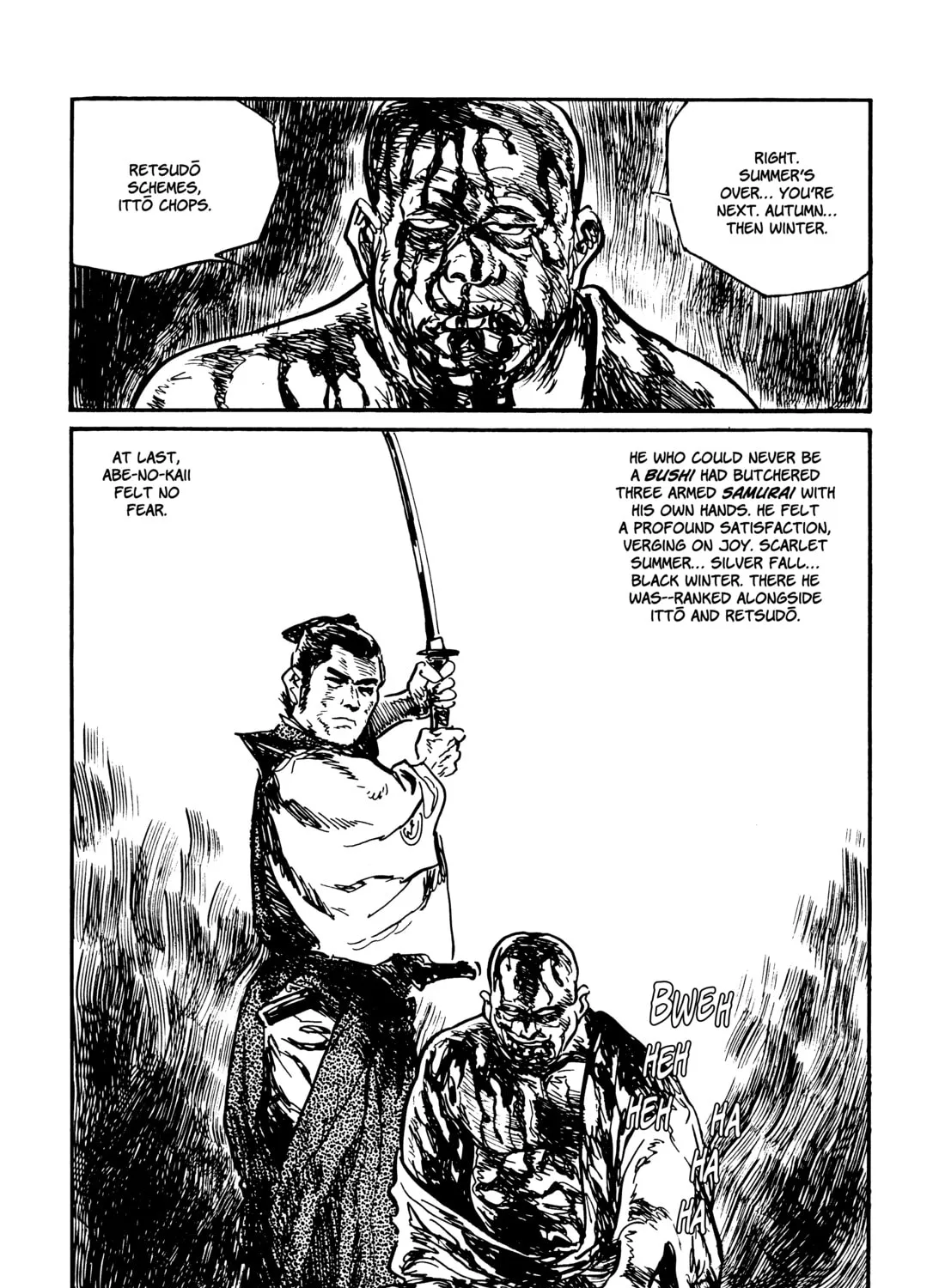 Read Lone Wolf and Cub chapter 132 image 110 on Lezhin