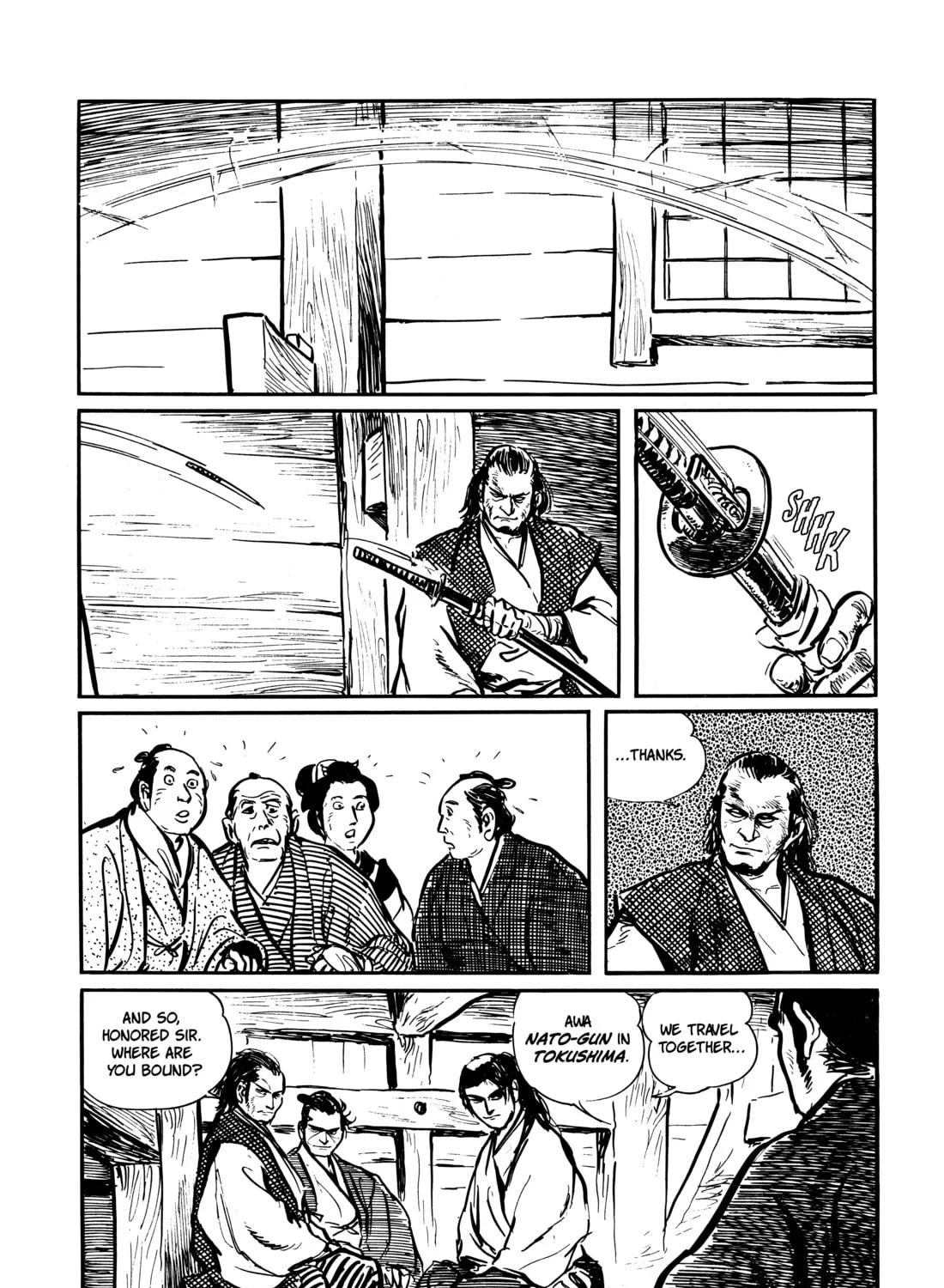 Read Lone Wolf and Cub chapter 15 image 30 on Lezhin
