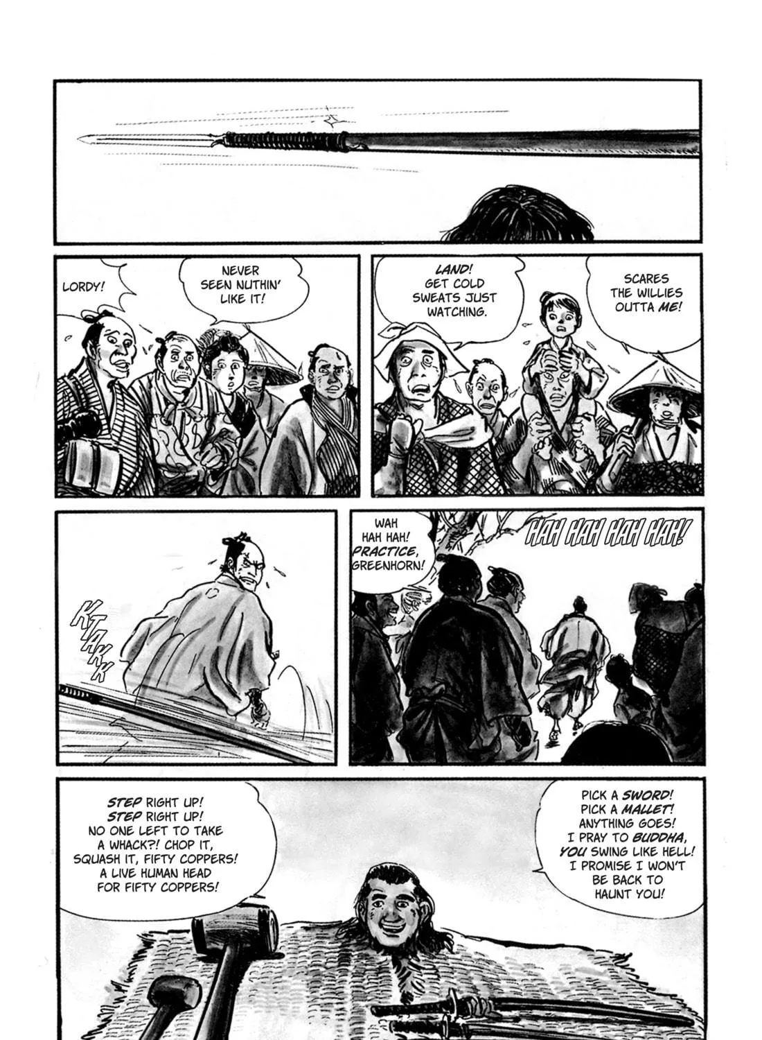 Read Lone Wolf and Cub chapter 16 image 10 on Lezhin