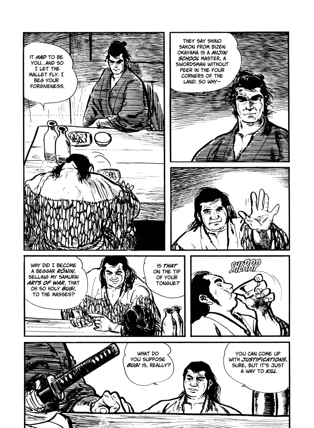 Read Lone Wolf and Cub chapter 16 image 36 on Lezhin