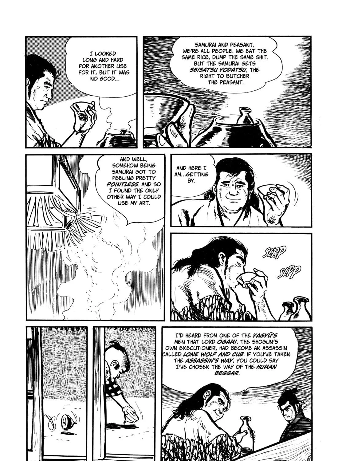 Read Lone Wolf and Cub chapter 16 image 38 on Lezhin