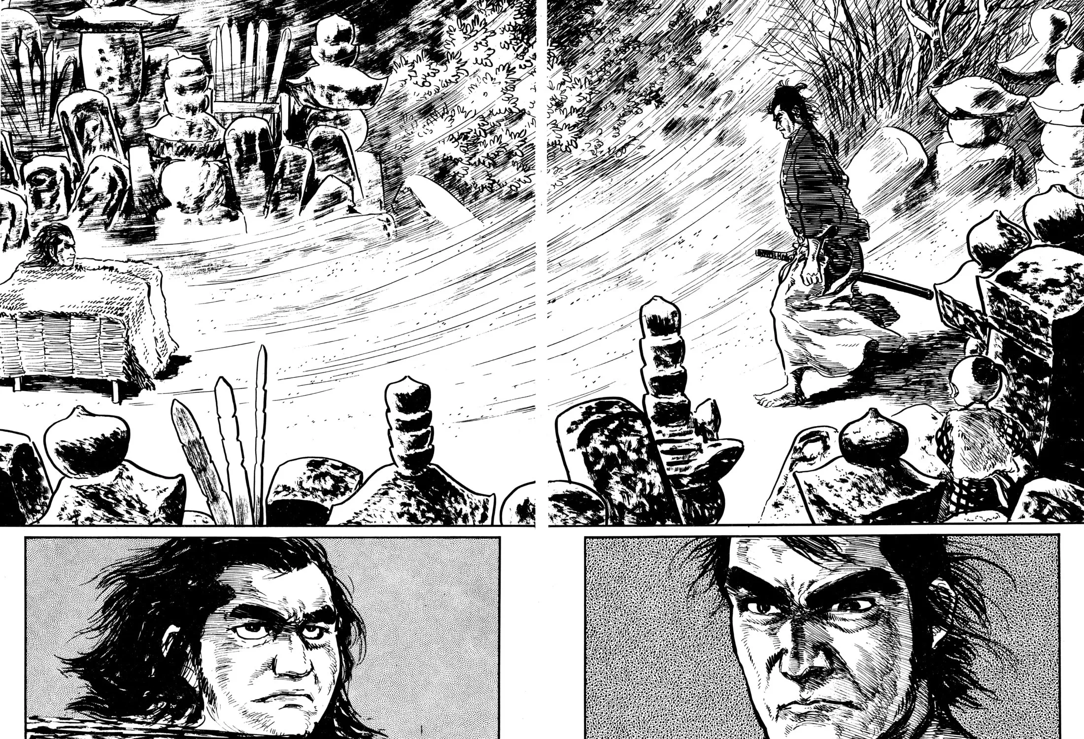 Read Lone Wolf and Cub chapter 16 image 60 on Lezhin