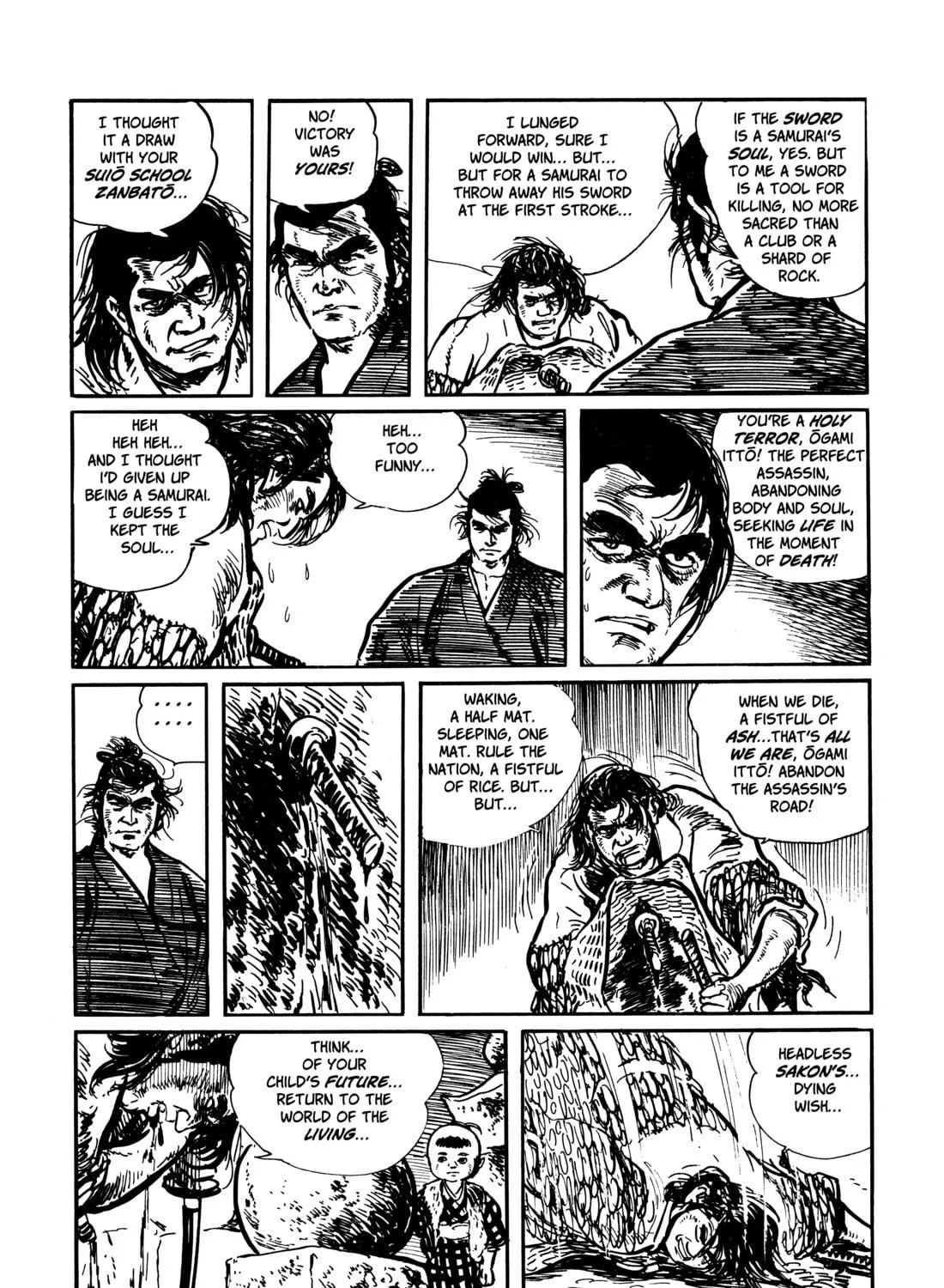 Read Lone Wolf and Cub chapter 16 image 94 on Lezhin