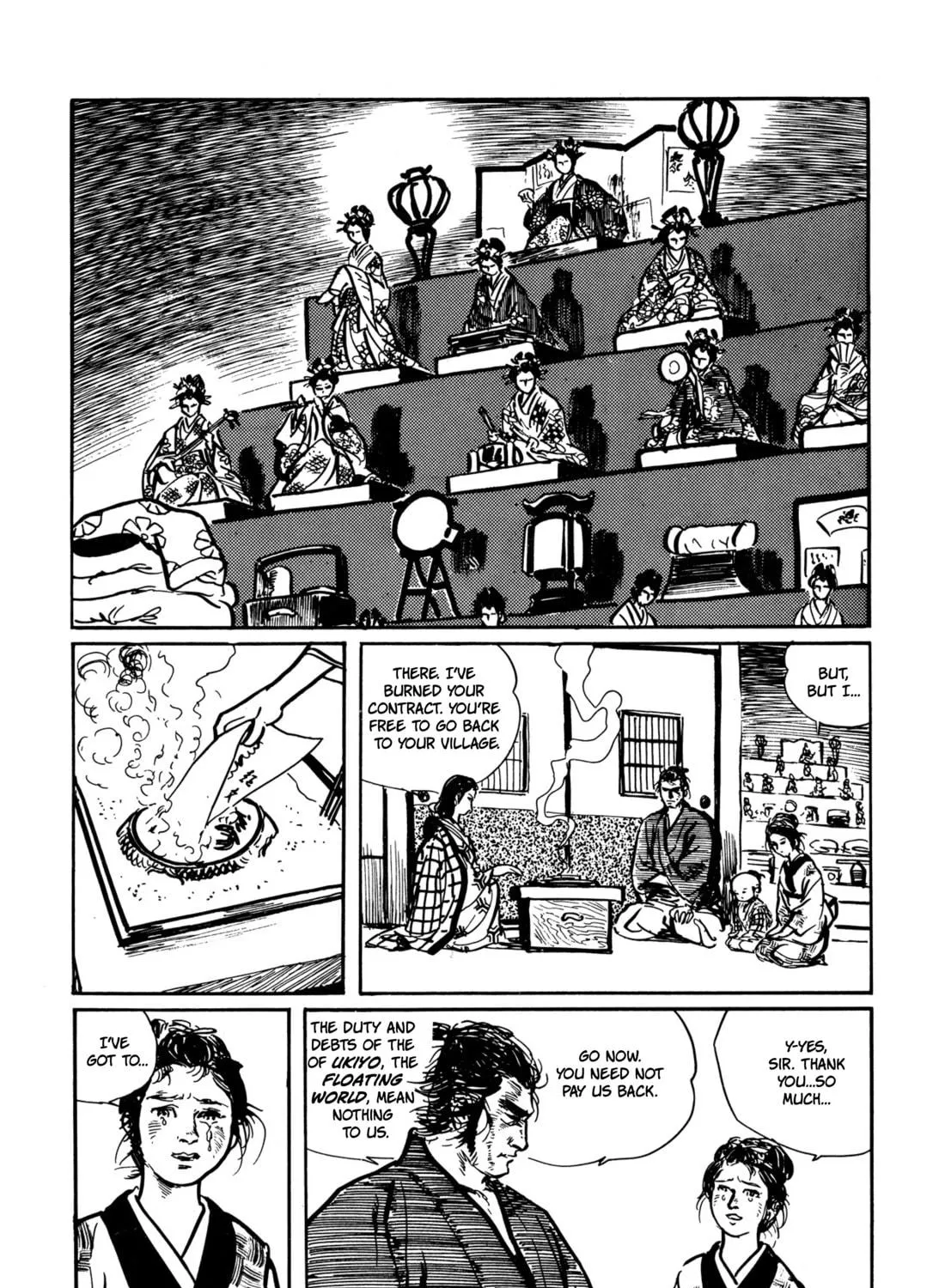 Read Lone Wolf and Cub chapter 18 image 100 on Lezhin