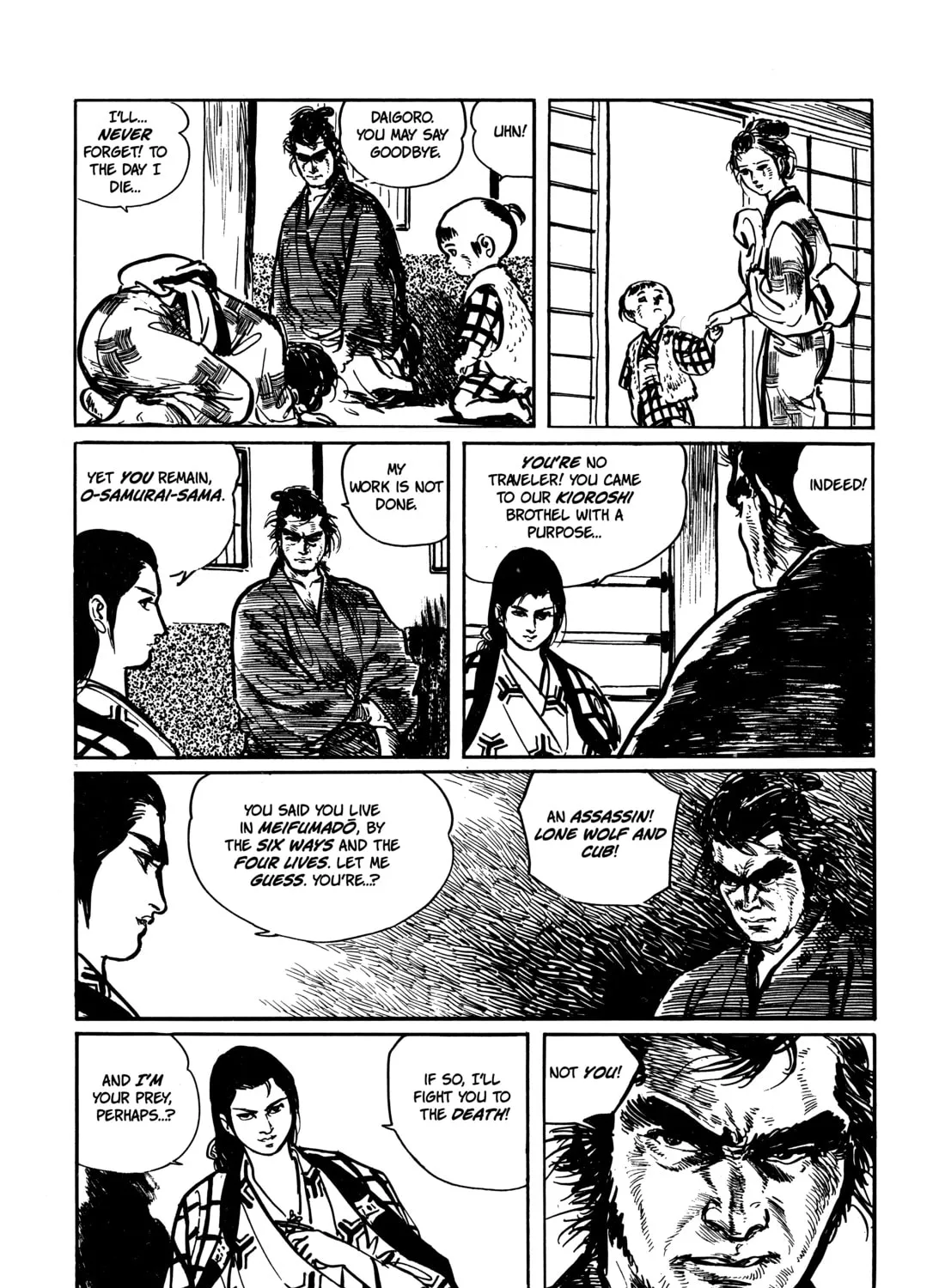 Read Lone Wolf and Cub chapter 18 image 102 on Lezhin