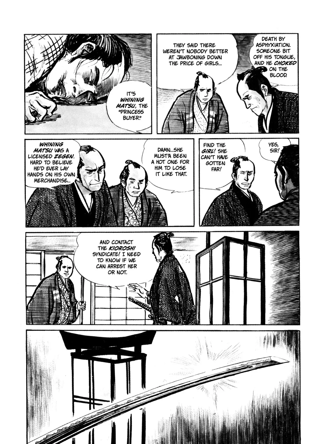 Read Lone Wolf and Cub chapter 18 image 36 on Lezhin