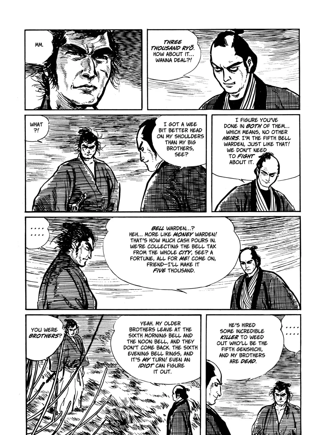 Read Lone Wolf and Cub chapter 20 image 102 on Lezhin