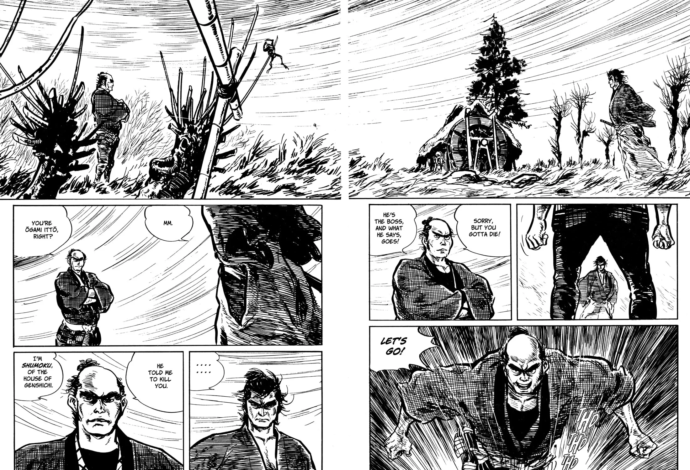 Read Lone Wolf and Cub chapter 20 image 88 on Lezhin