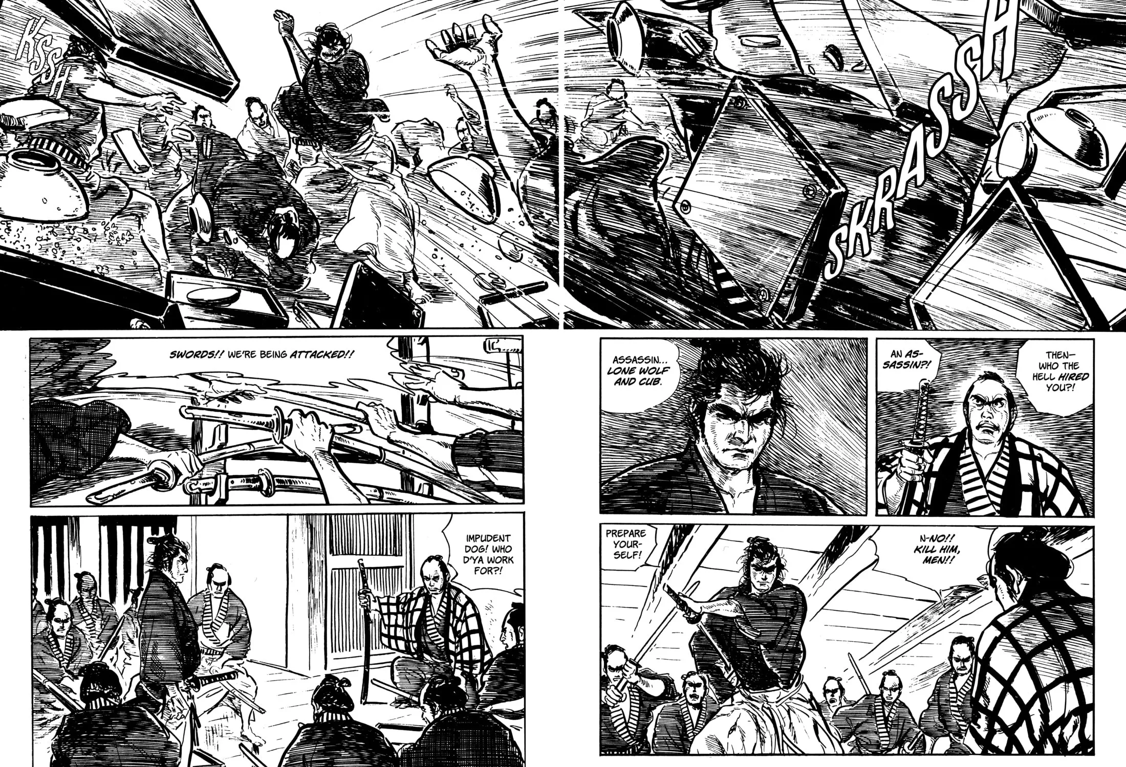 Read Lone Wolf and Cub chapter 21 image 34 on Lezhin