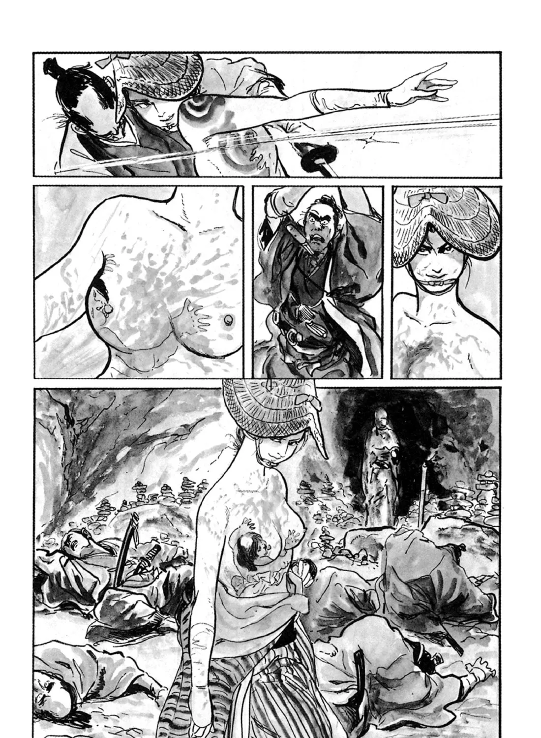Read Lone Wolf and Cub chapter 23 image 14 on Lezhin