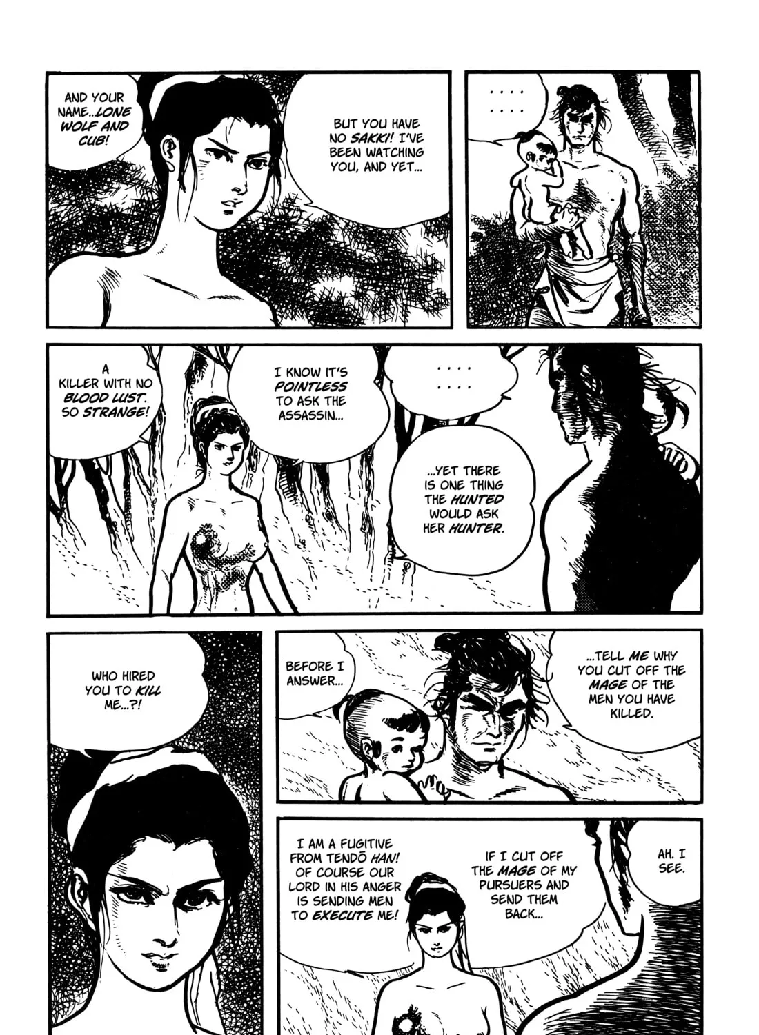 Read Lone Wolf and Cub chapter 23 image 164 on Lezhin