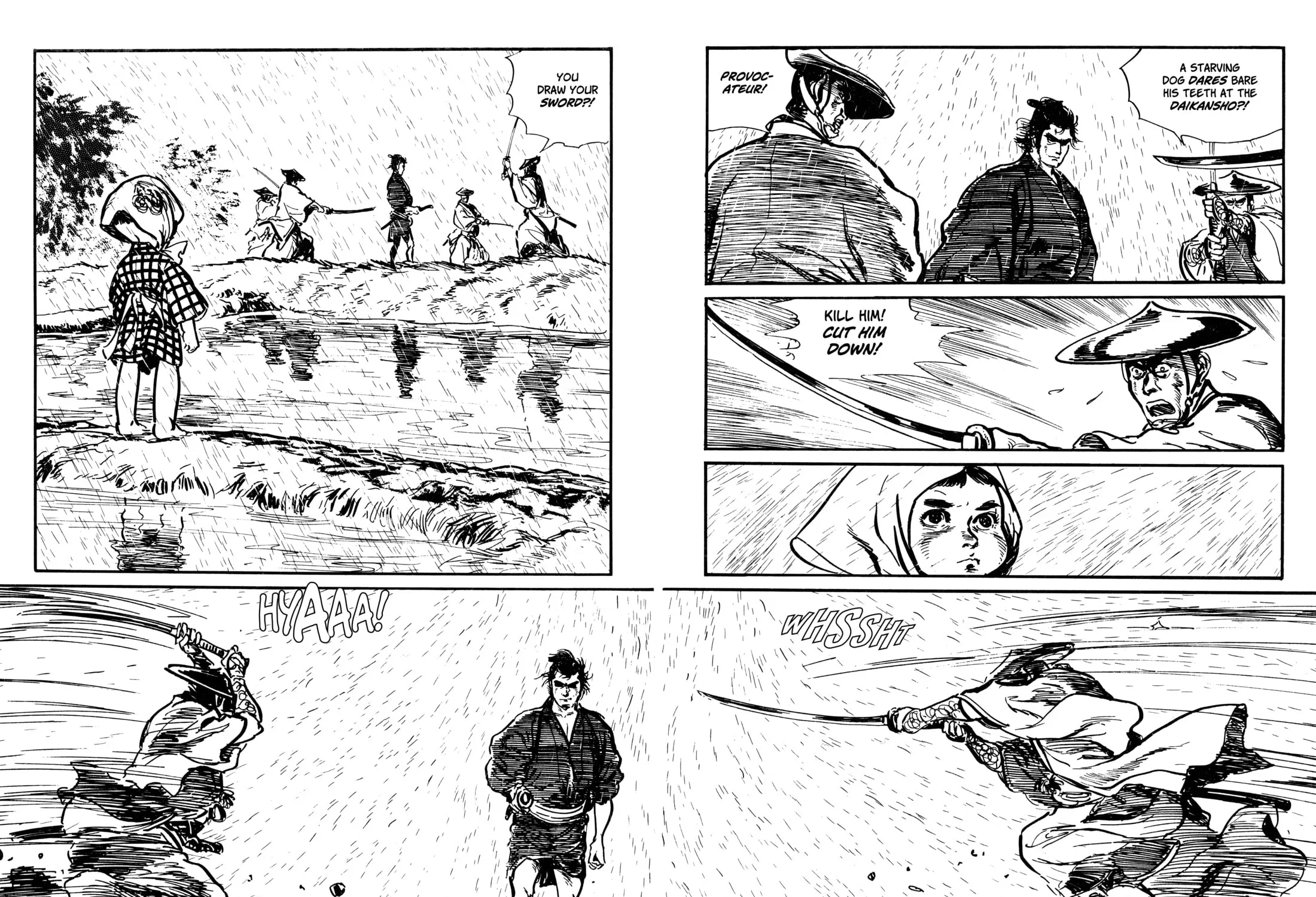 Read Lone Wolf and Cub chapter 26 image 60 on Lezhin