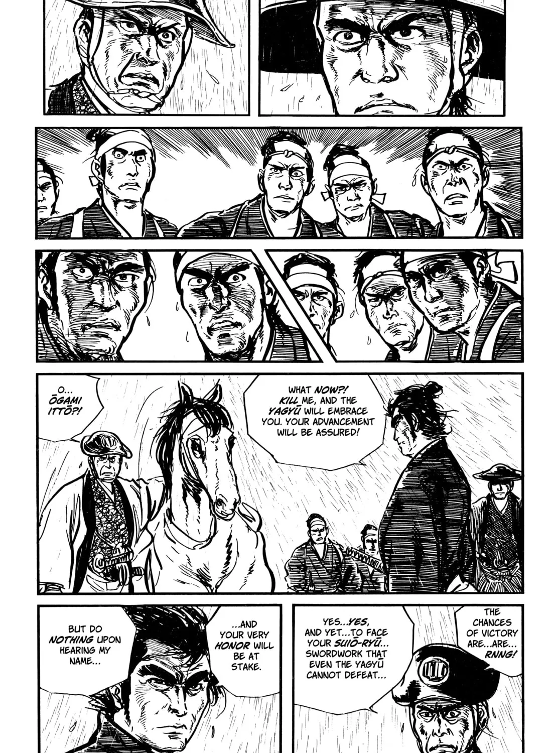 Read Lone Wolf and Cub chapter 26 image 92 on Lezhin