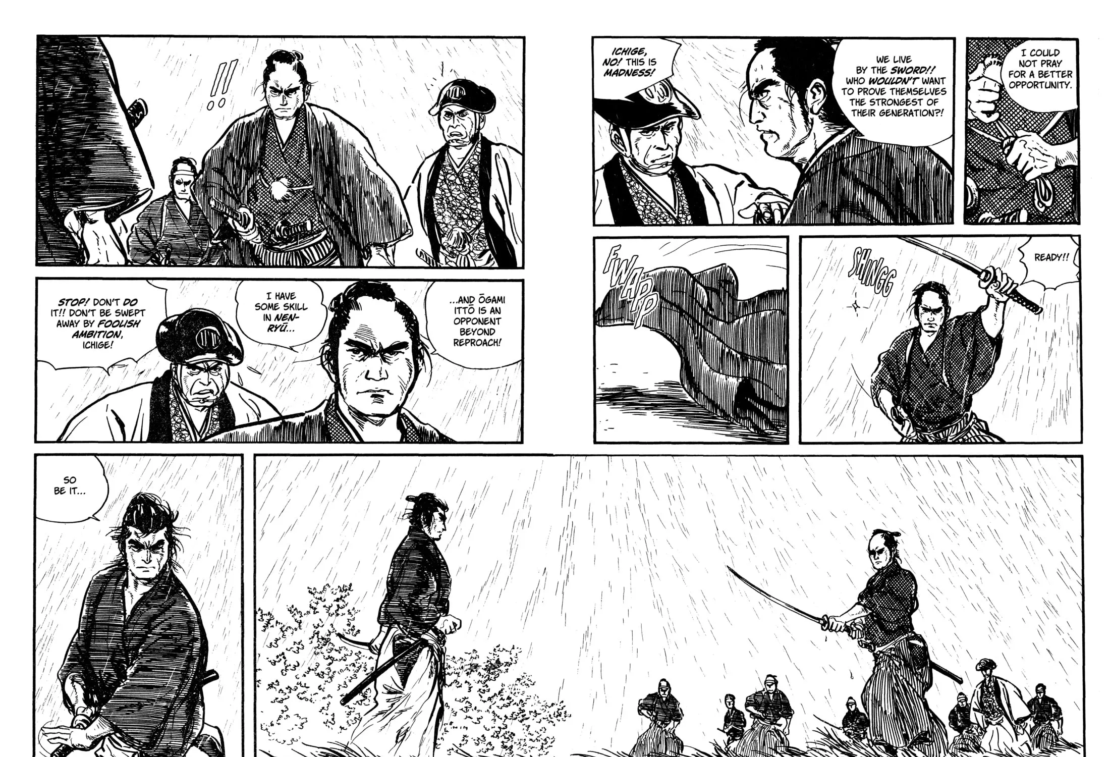 Read Lone Wolf and Cub chapter 26 image 94 on Lezhin