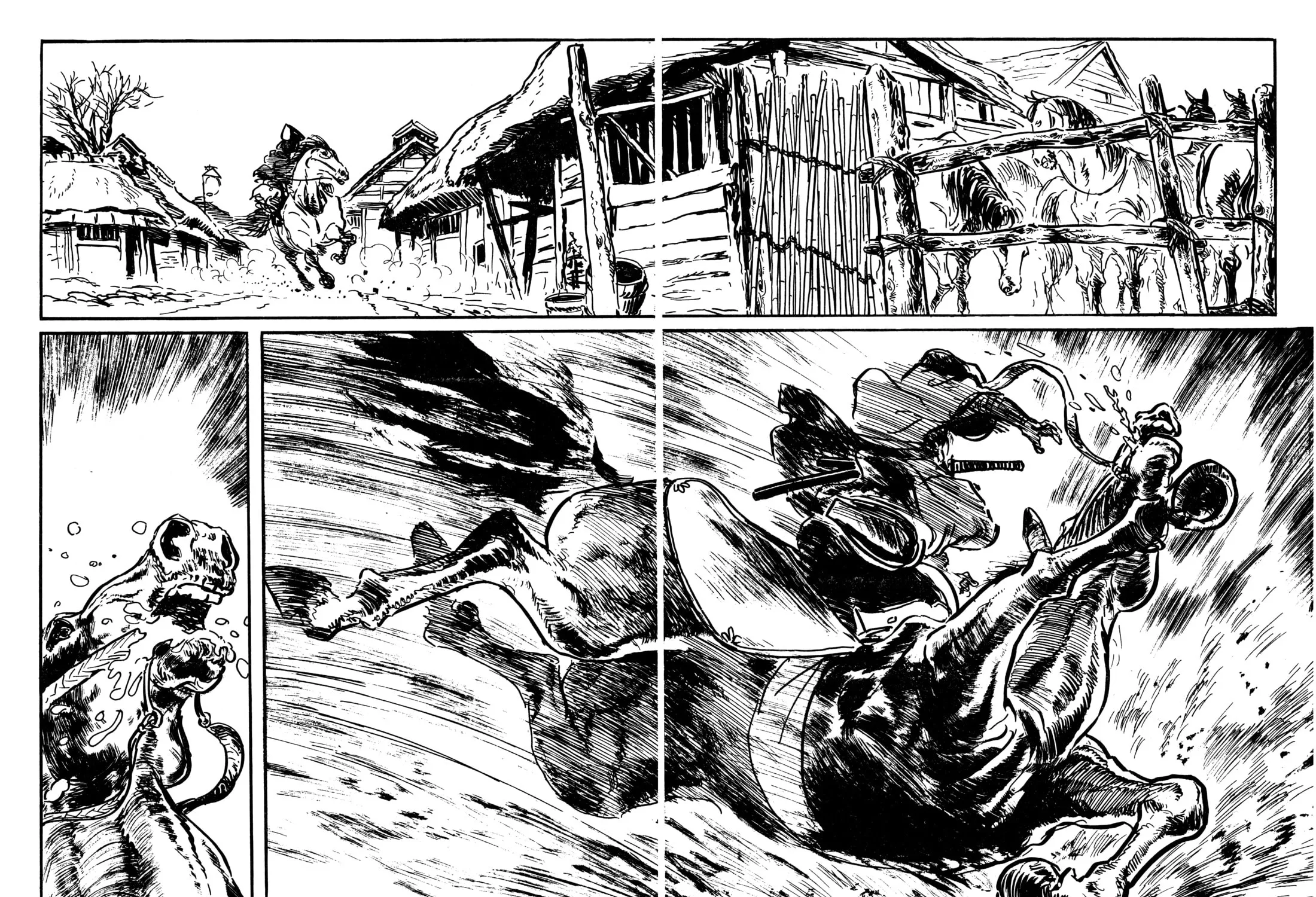 Read Lone Wolf and Cub chapter 27 image 60 on Lezhin