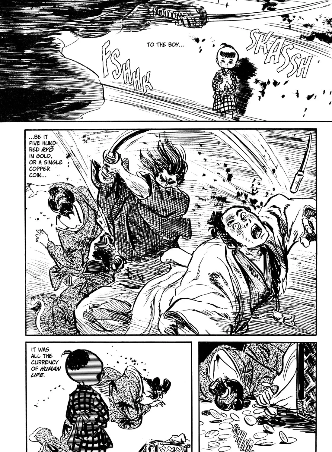 Read Lone Wolf and Cub chapter 30 image 102 on Lezhin