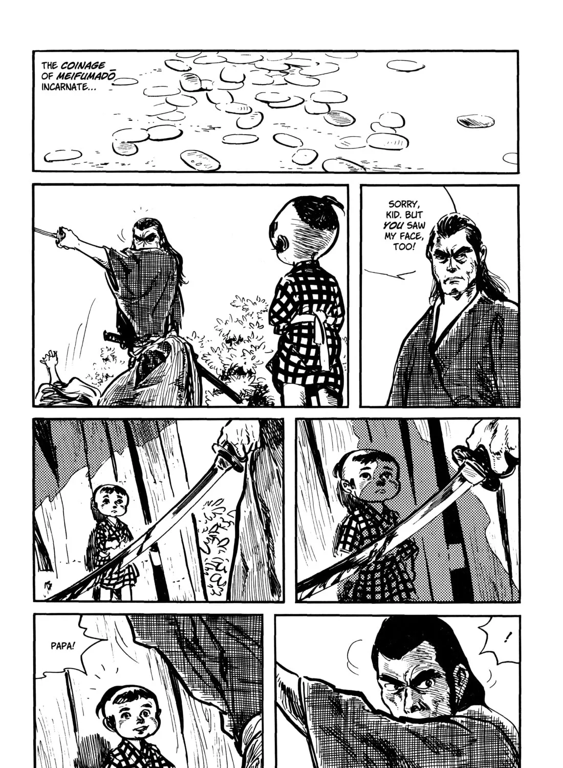 Read Lone Wolf and Cub chapter 30 image 104 on Lezhin