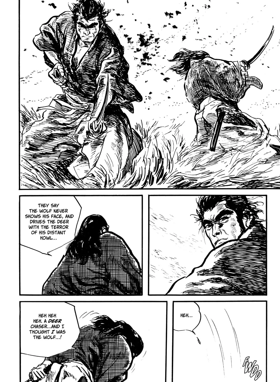 Read Lone Wolf and Cub chapter 30 image 110 on Lezhin