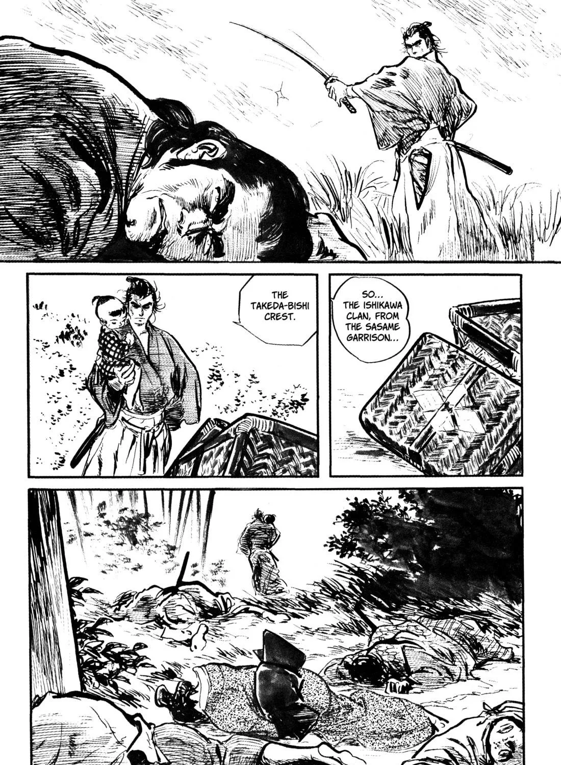 Read Lone Wolf and Cub chapter 30 image 112 on Lezhin
