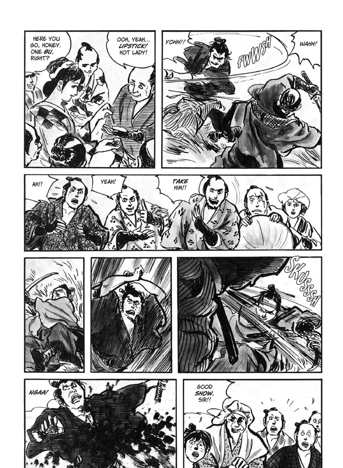 Read Lone Wolf and Cub chapter 30 image 14 on Lezhin