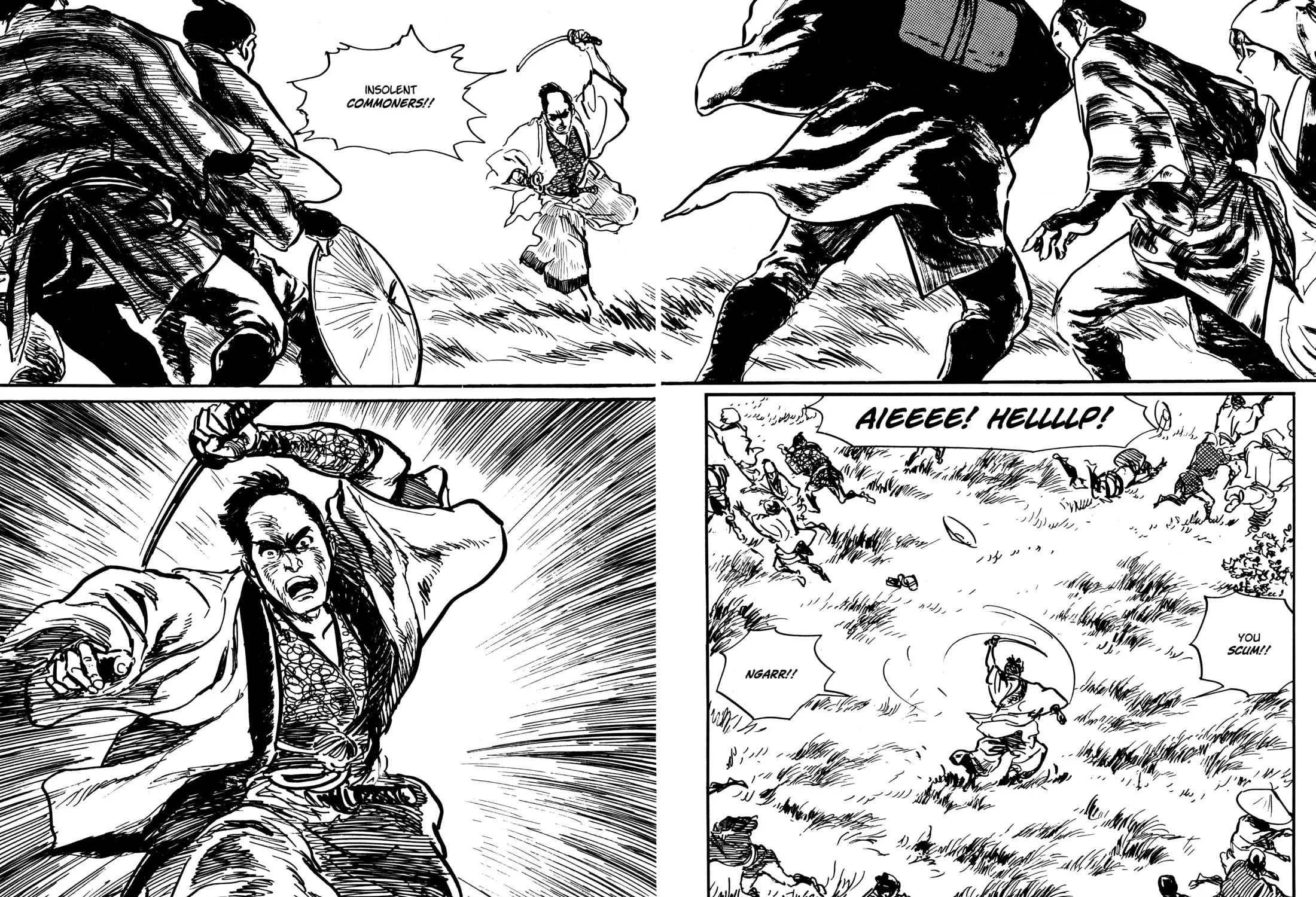 Read Lone Wolf and Cub chapter 30 image 20 on Lezhin