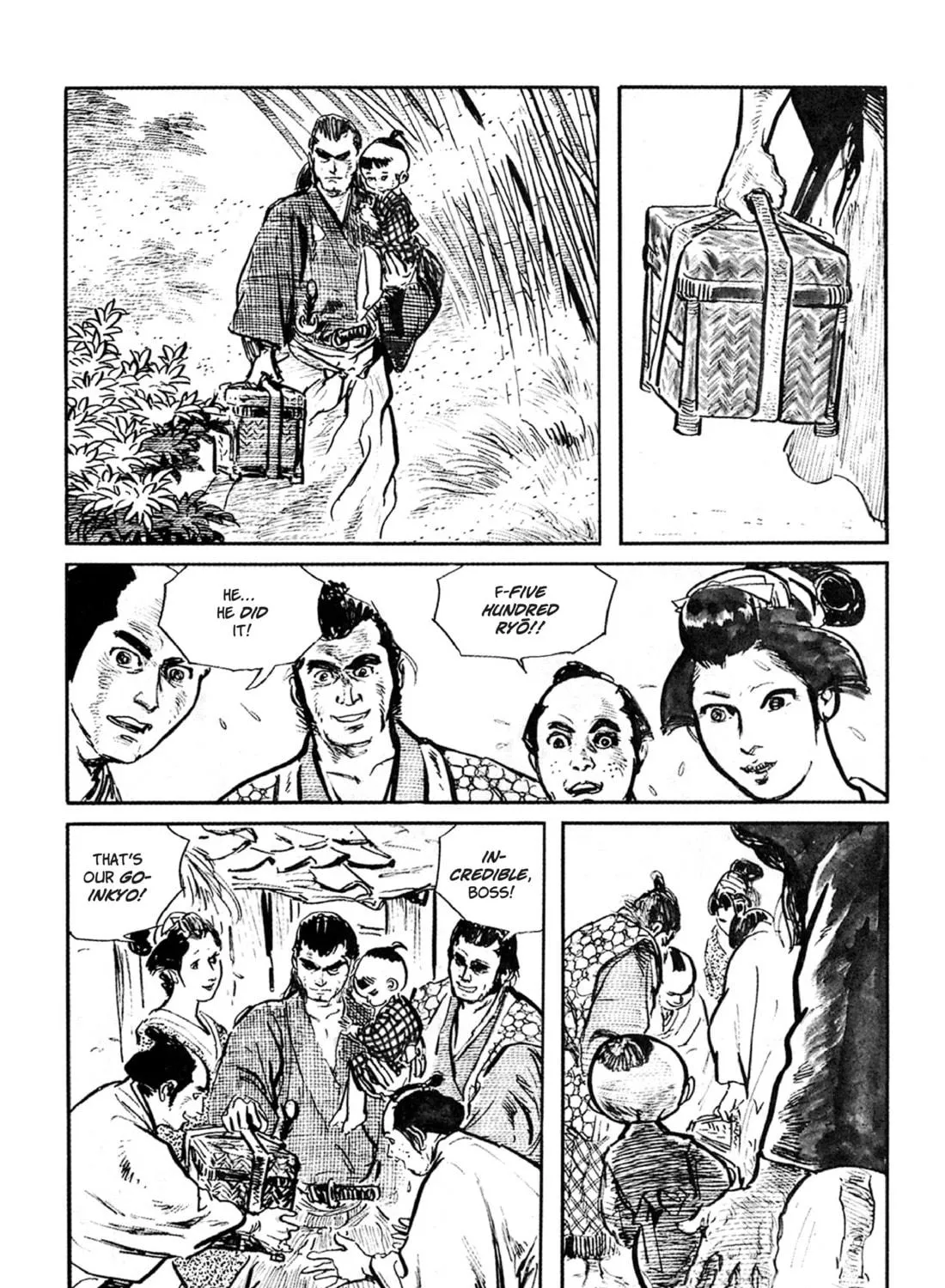 Read Lone Wolf and Cub chapter 30 image 94 on Lezhin