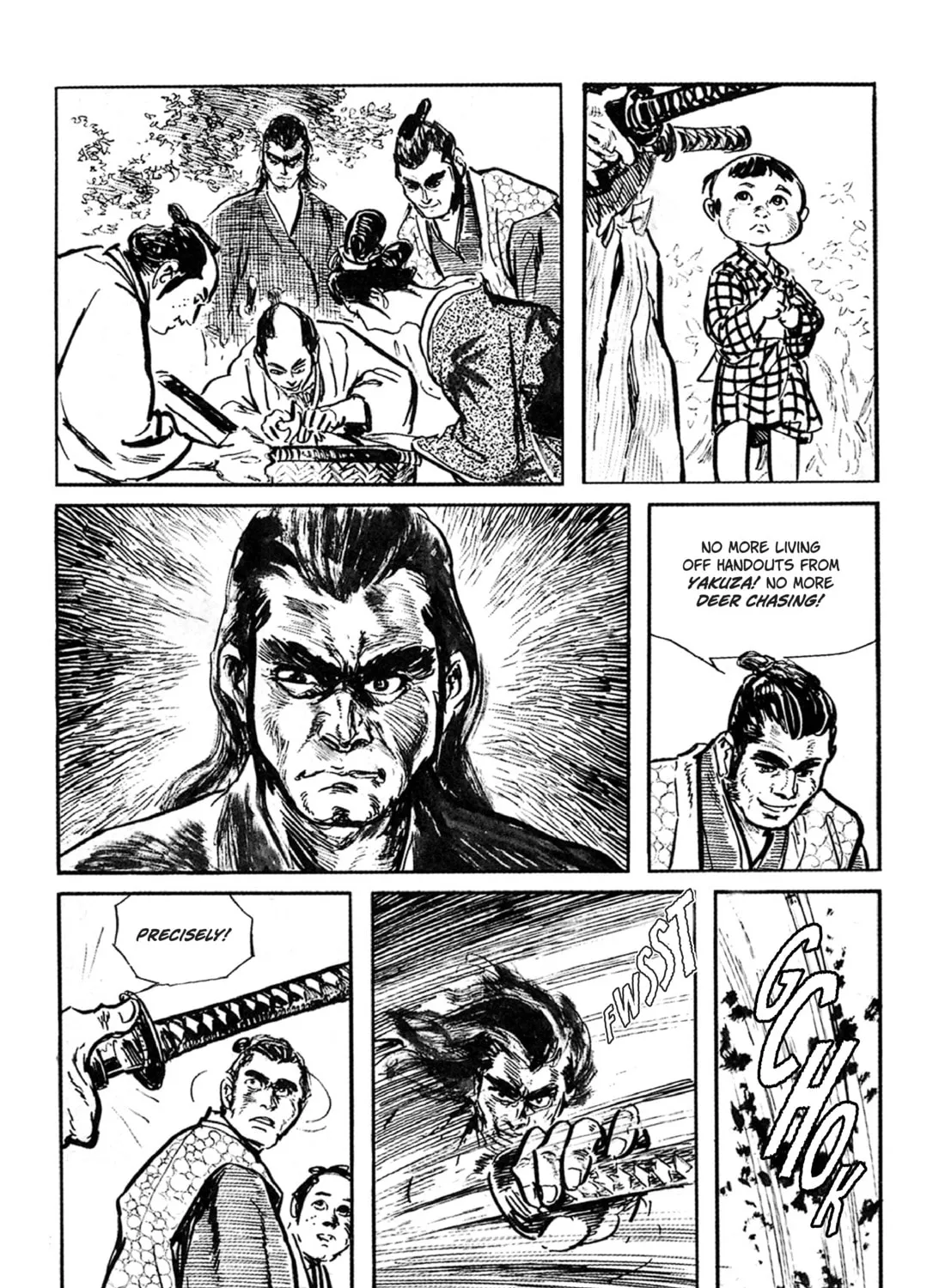 Read Lone Wolf and Cub chapter 30 image 96 on Lezhin