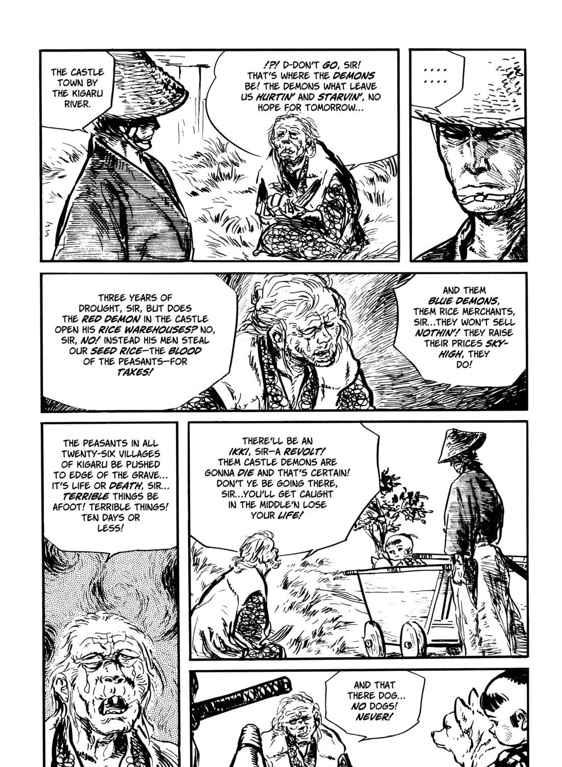 Read Lone Wolf and Cub chapter 31 image 38 on Lezhin