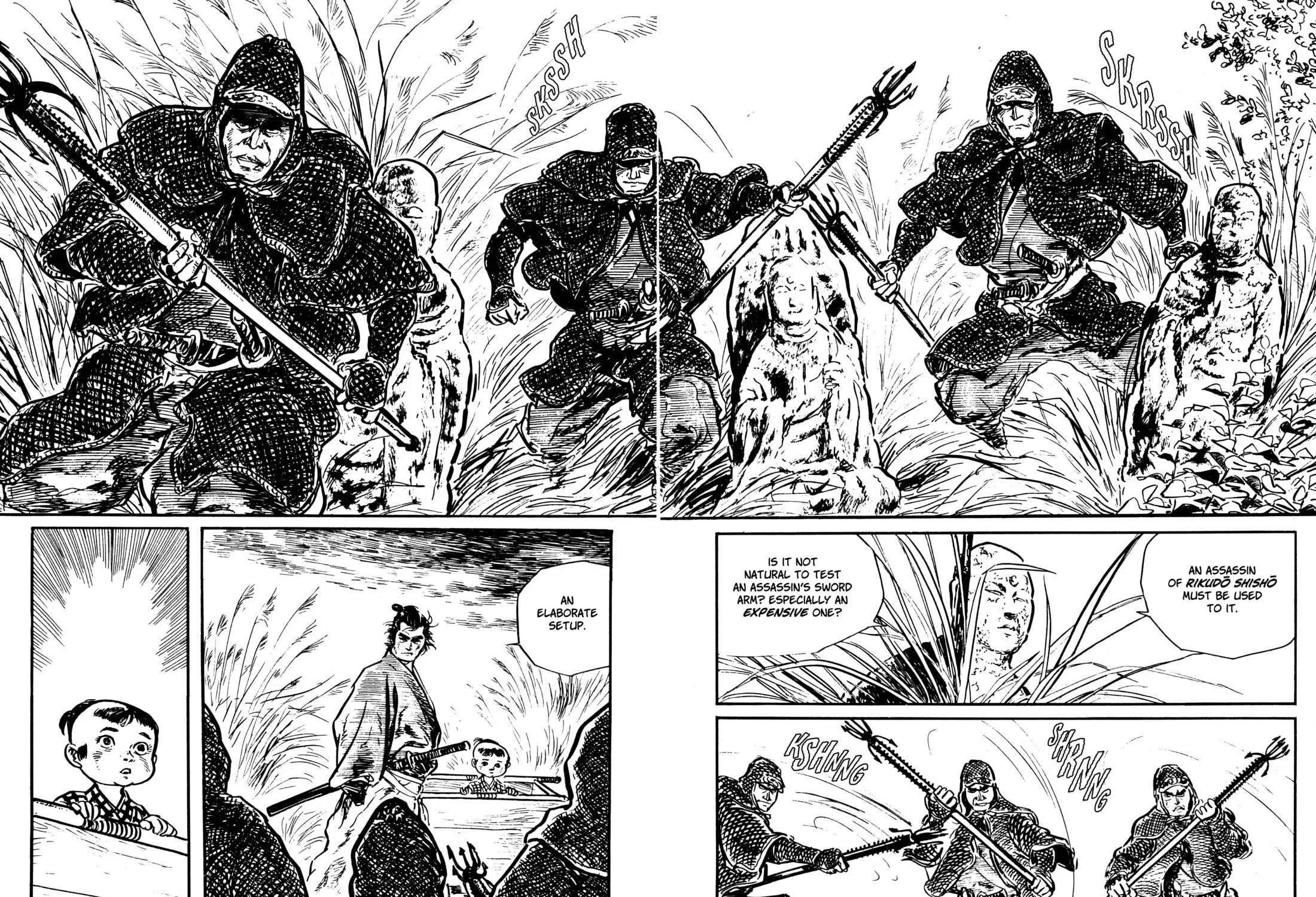 Read Lone Wolf and Cub chapter 32 image 18 on Lezhin