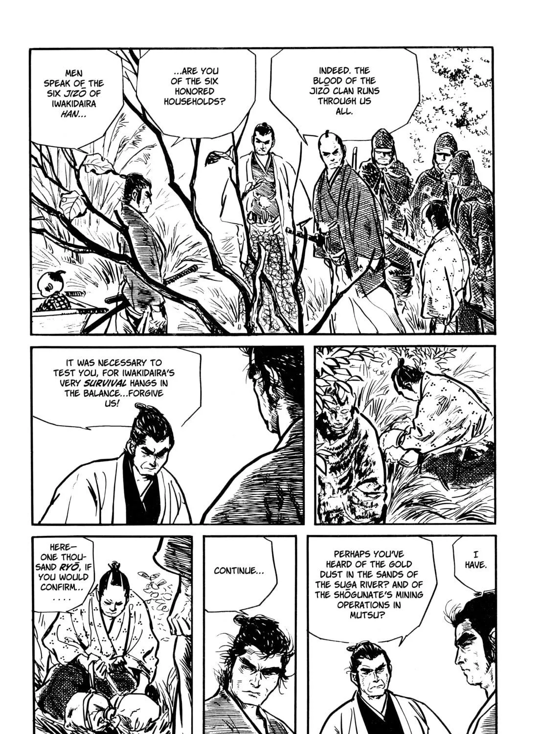 Read Lone Wolf and Cub chapter 32 image 34 on Lezhin