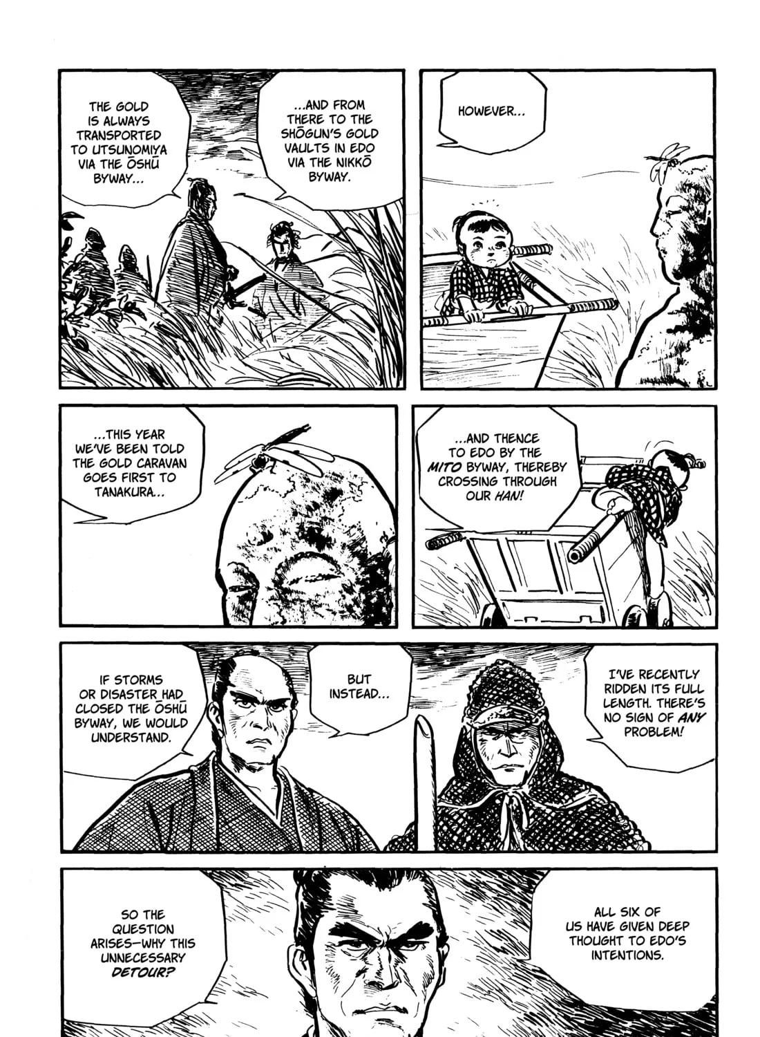 Read Lone Wolf and Cub chapter 32 image 36 on Lezhin