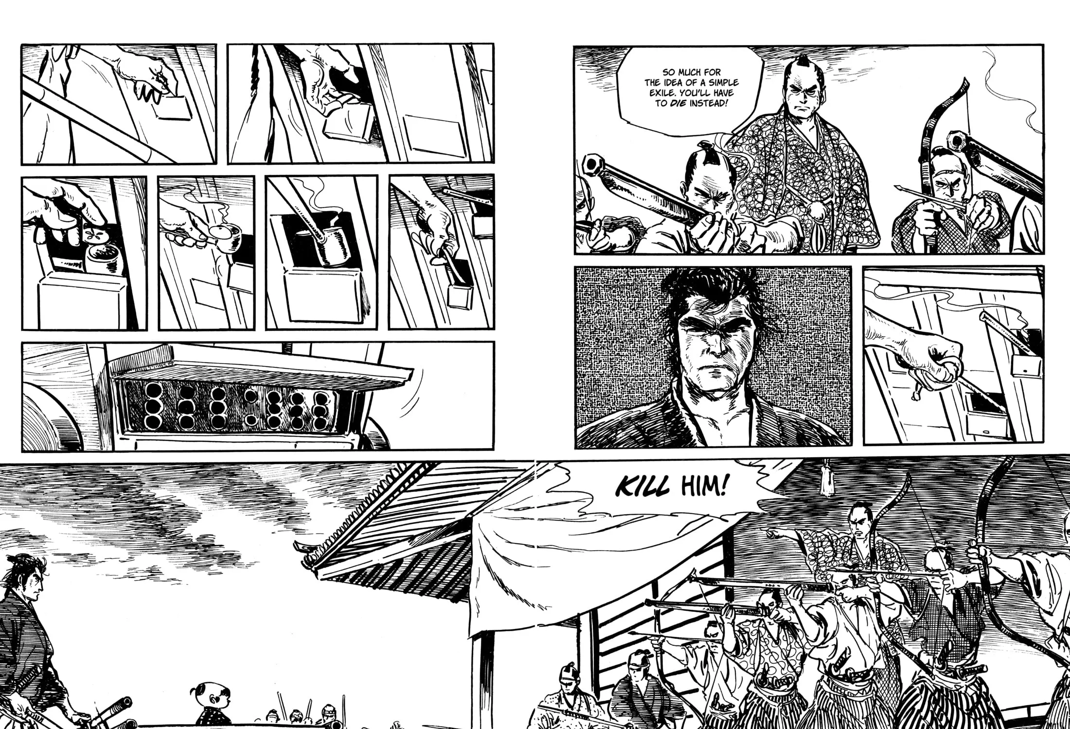 Read Lone Wolf and Cub chapter 34 image 54 on Lezhin