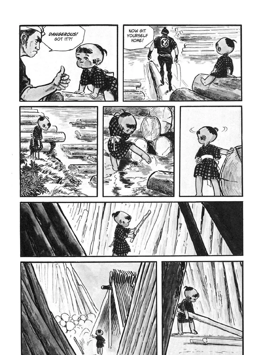 Read Lone Wolf and Cub chapter 35 image 10 on Lezhin
