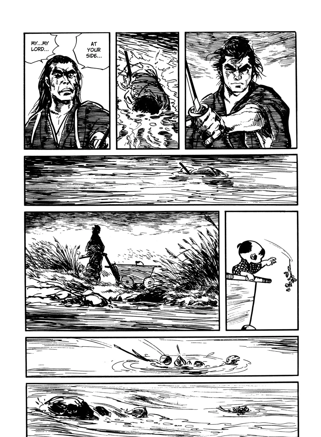 Read Lone Wolf and Cub chapter 36 image 110 on Lezhin