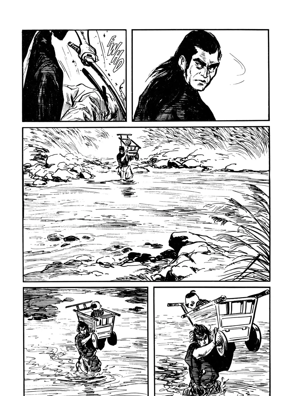 Read Lone Wolf and Cub chapter 36 image 20 on Lezhin