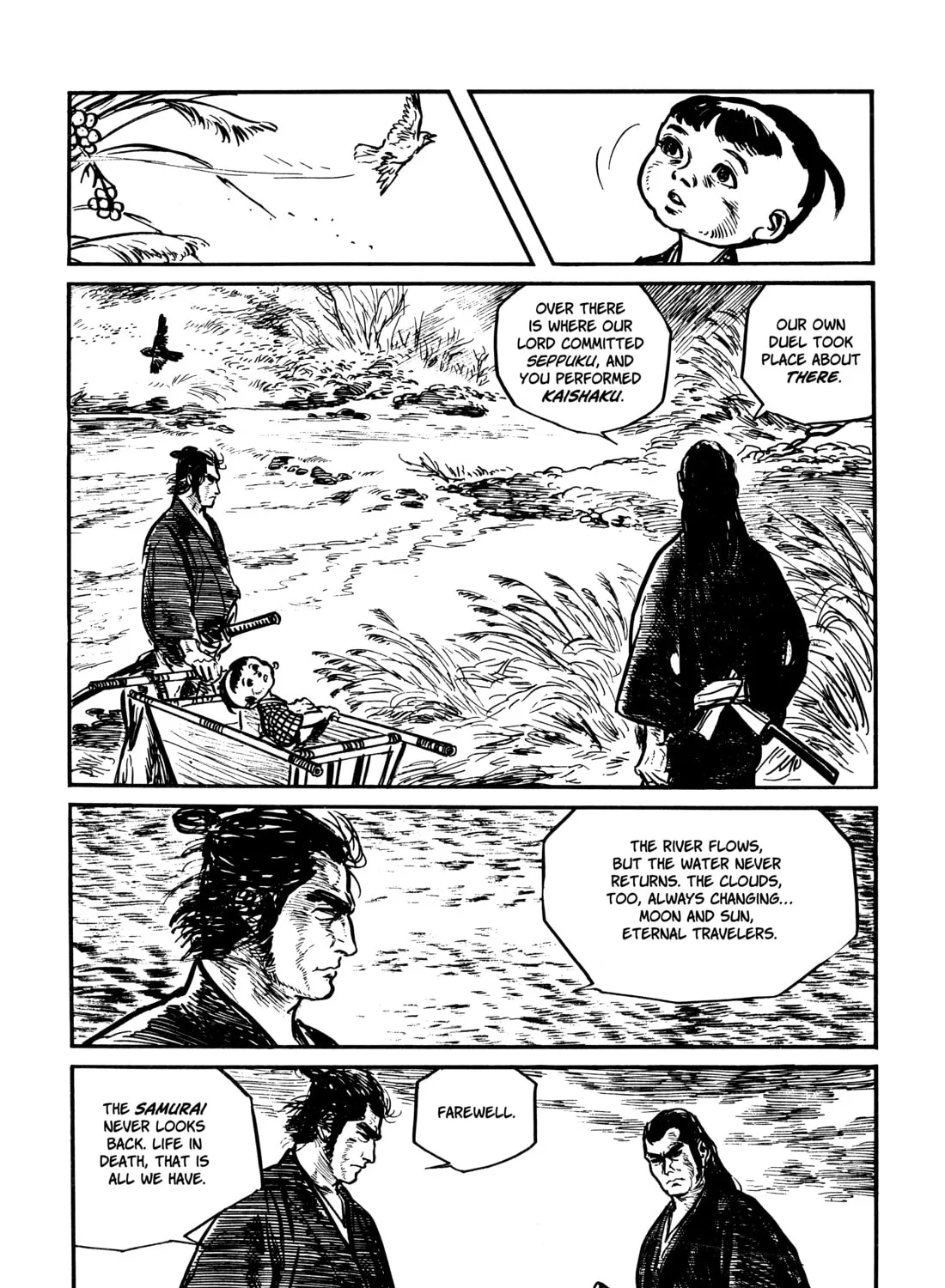 Read Lone Wolf and Cub chapter 36 image 54 on Lezhin