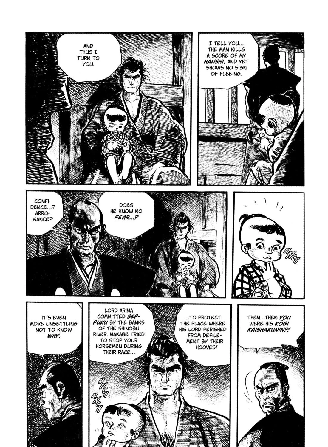 Read Lone Wolf and Cub chapter 36 image 94 on Lezhin