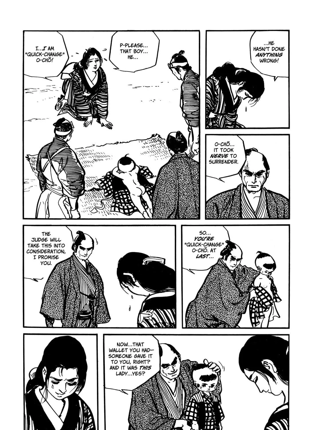 Read Lone Wolf and Cub chapter 38 image 100 on Lezhin