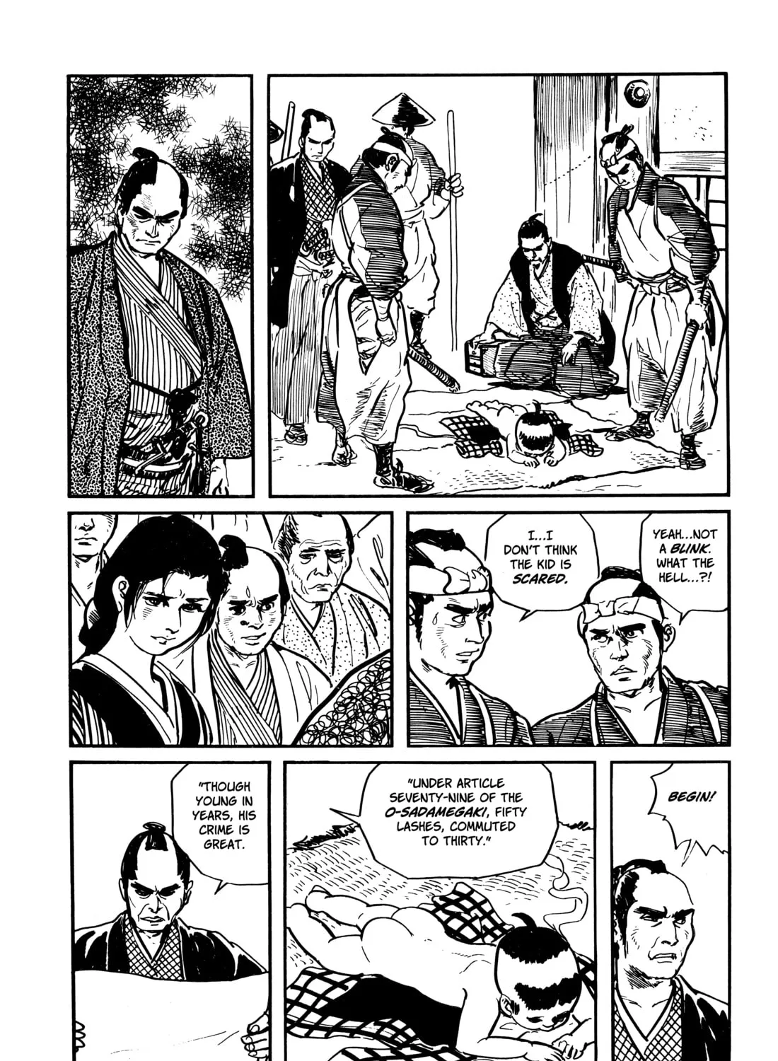 Read Lone Wolf and Cub chapter 38 image 96 on Lezhin