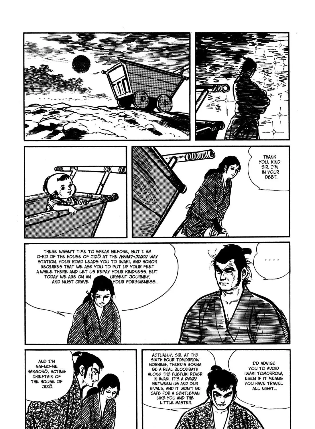 Read Lone Wolf and Cub chapter 4 image 10 on Lezhin