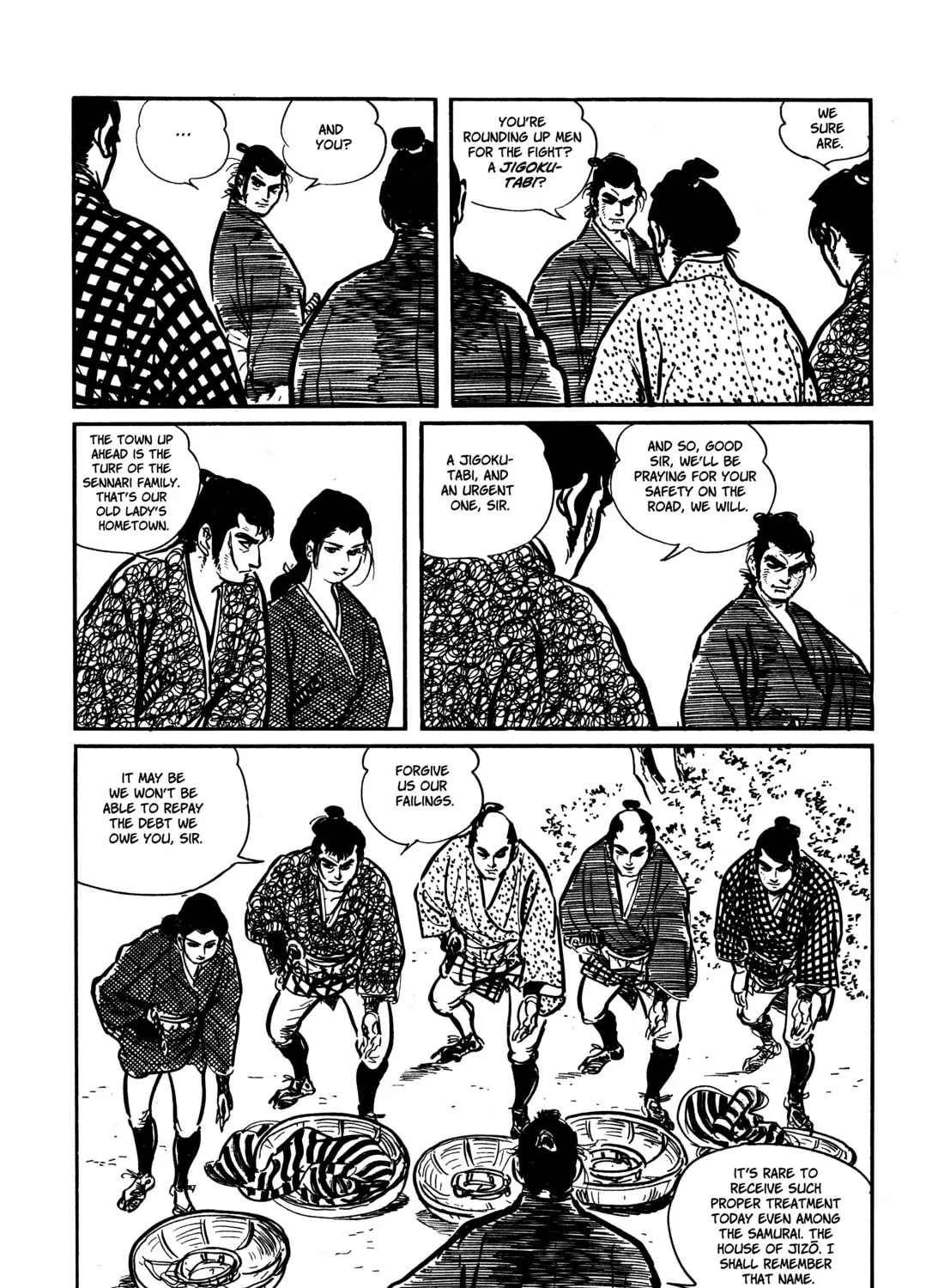 Read Lone Wolf and Cub chapter 4 image 12 on Lezhin