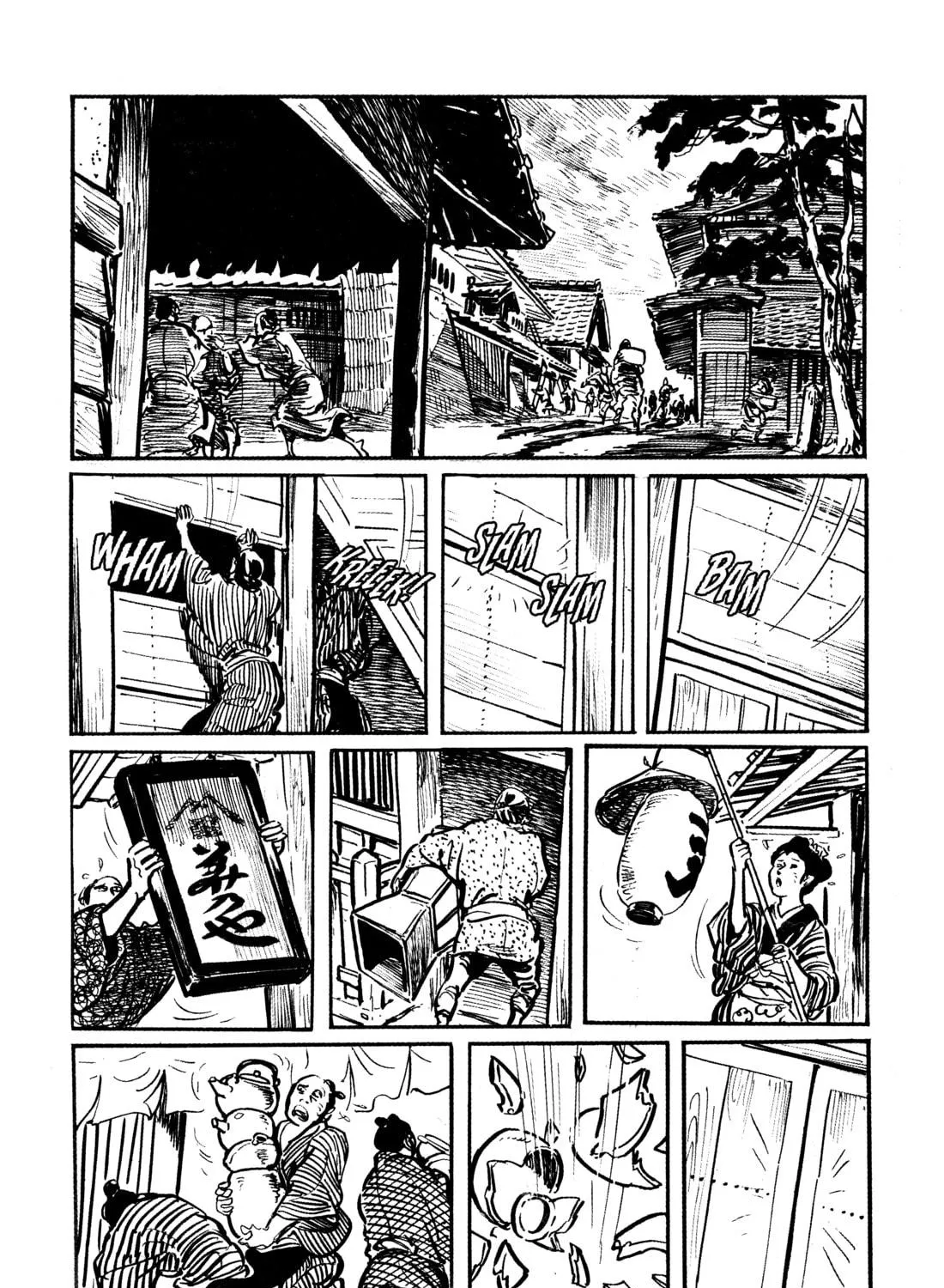 Read Lone Wolf and Cub chapter 4 image 16 on Lezhin