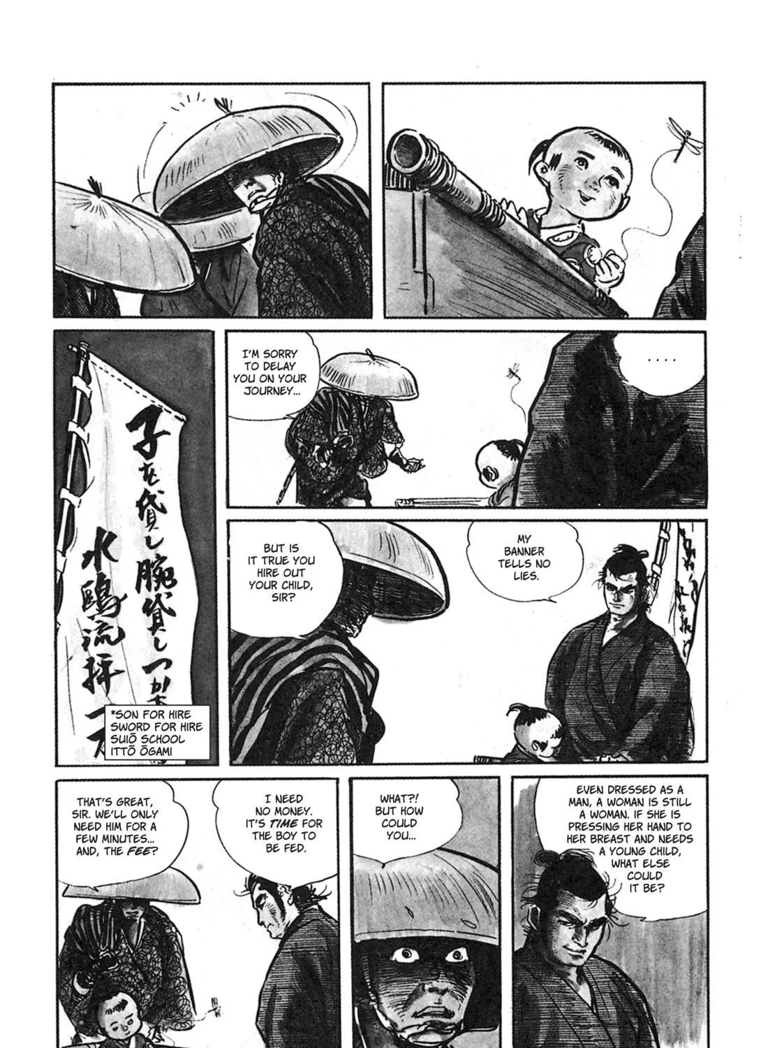 Read Lone Wolf and Cub chapter 4 image 4 on Lezhin