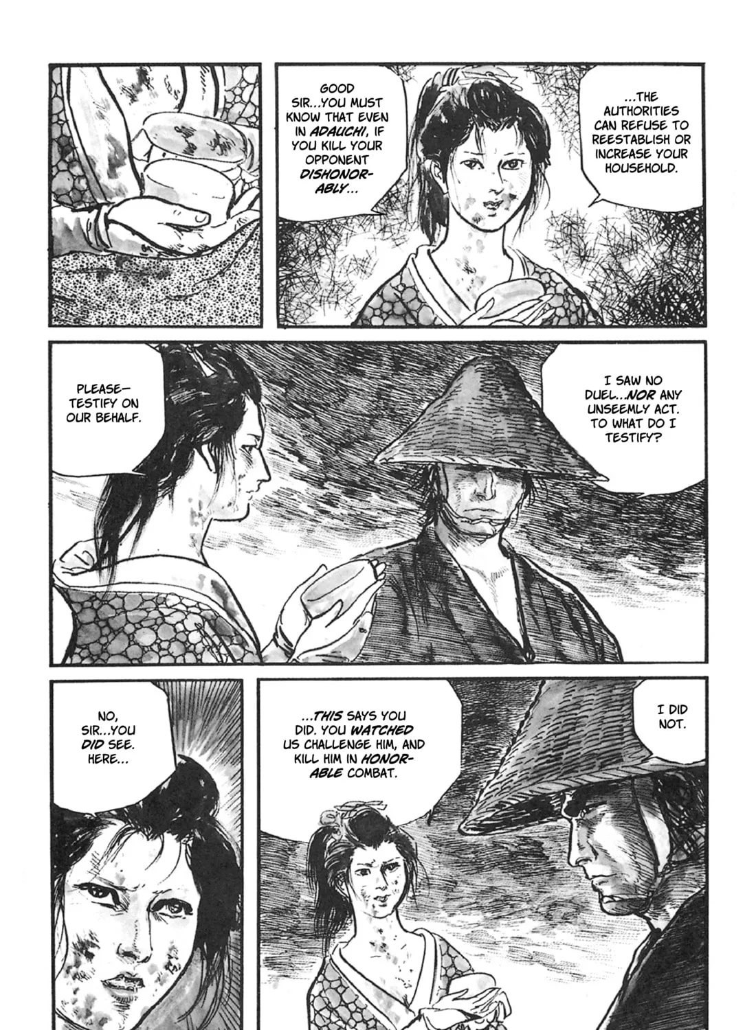 Read Lone Wolf and Cub chapter 40 image 36 on Lezhin