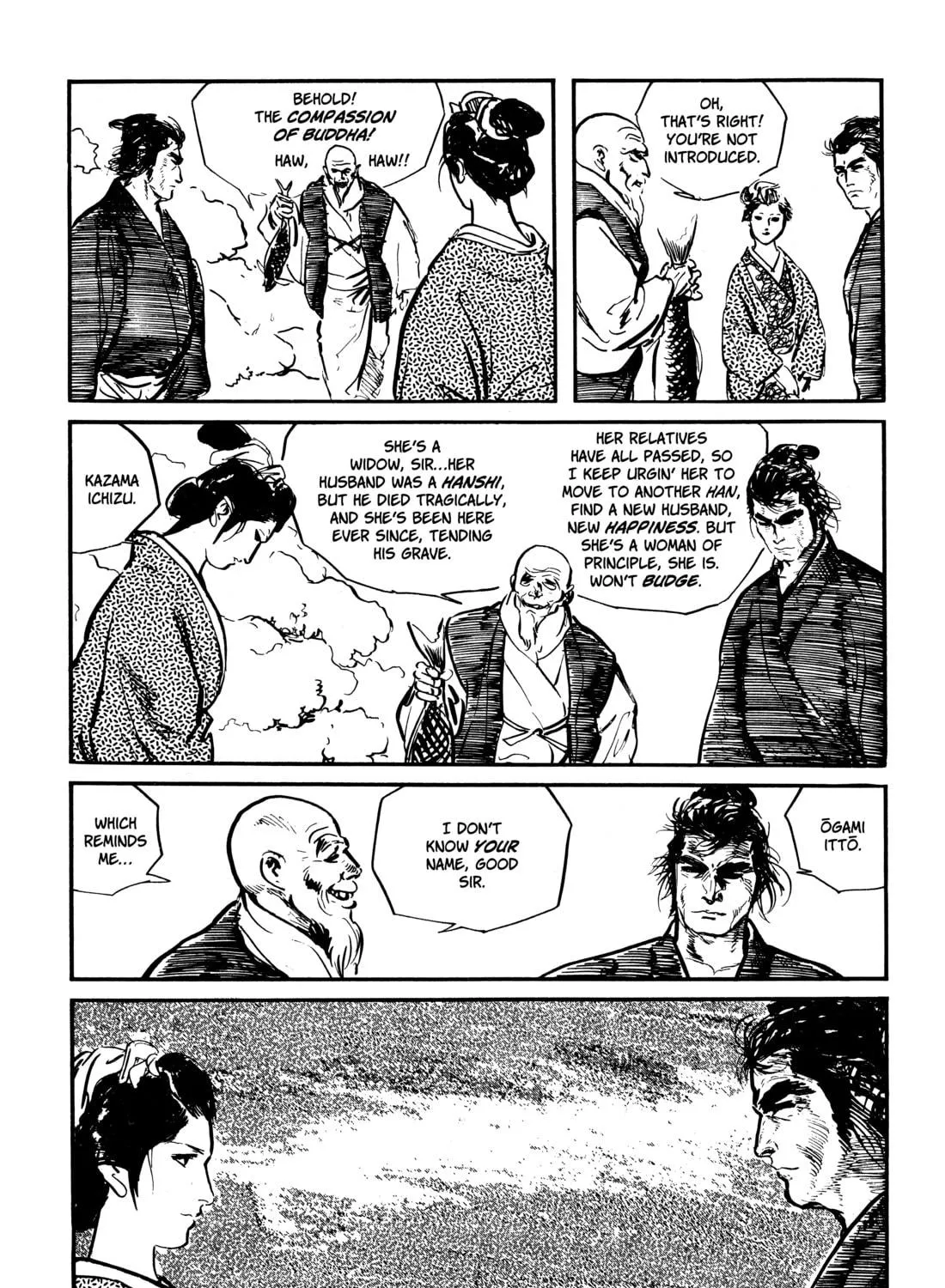 Read Lone Wolf and Cub chapter 43 image 38 on Lezhin