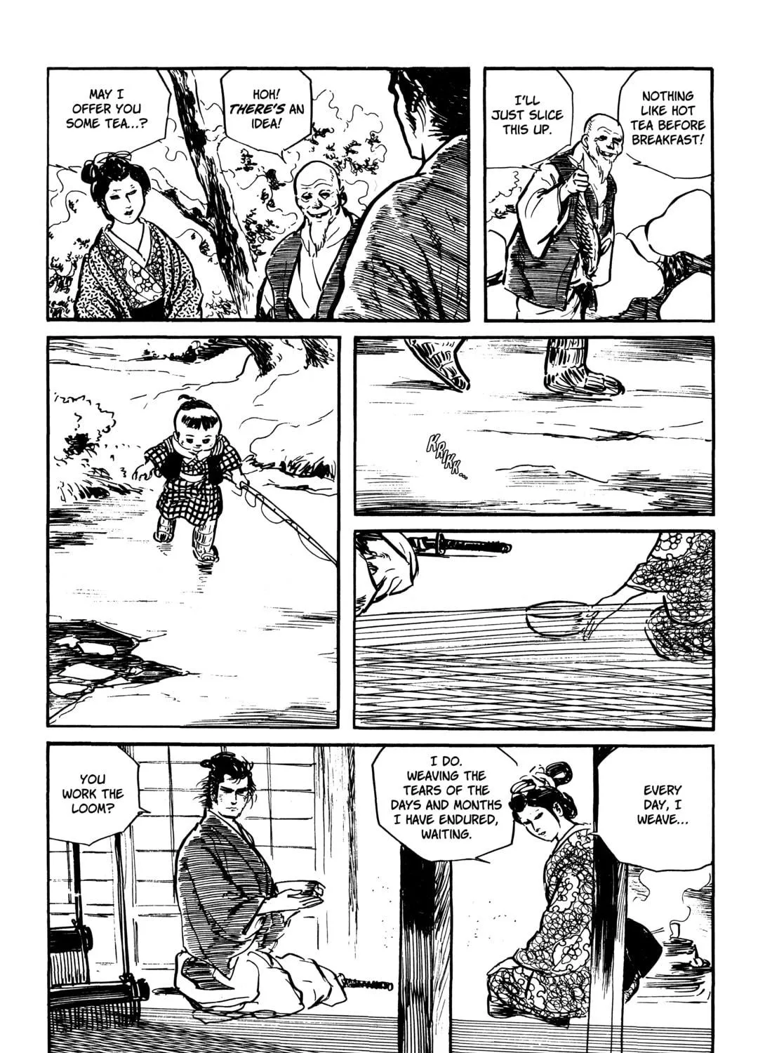Read Lone Wolf and Cub chapter 43 image 40 on Lezhin