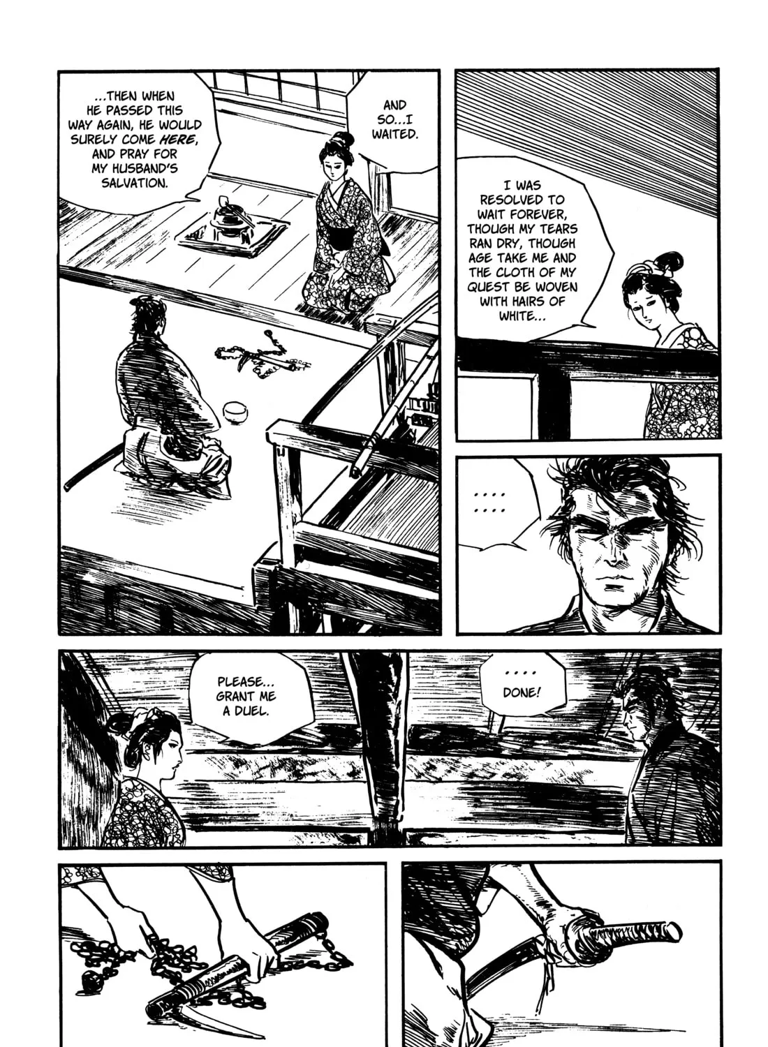 Read Lone Wolf and Cub chapter 43 image 50 on Lezhin