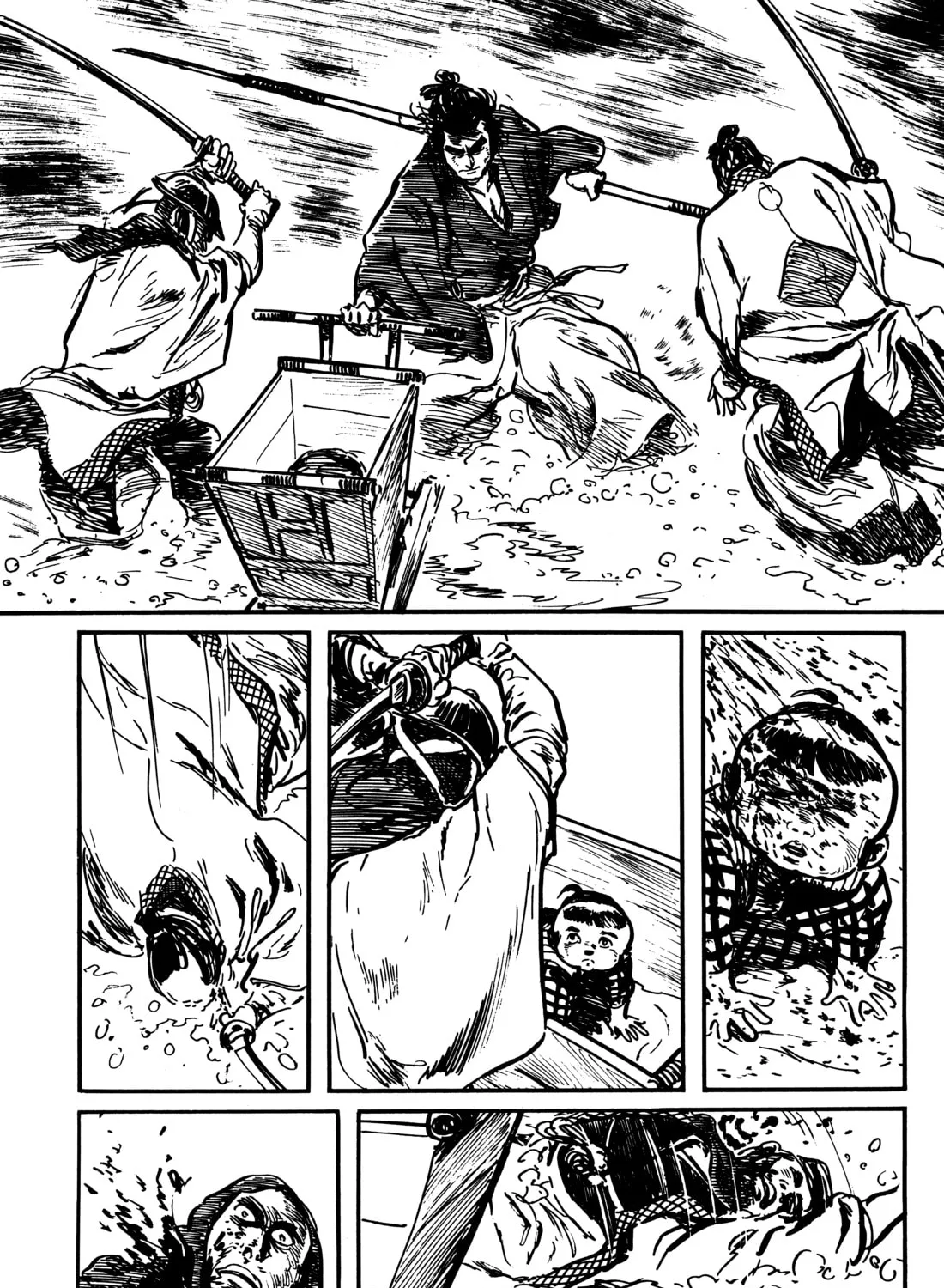 Read Lone Wolf and Cub chapter 44 image 102 on Lezhin